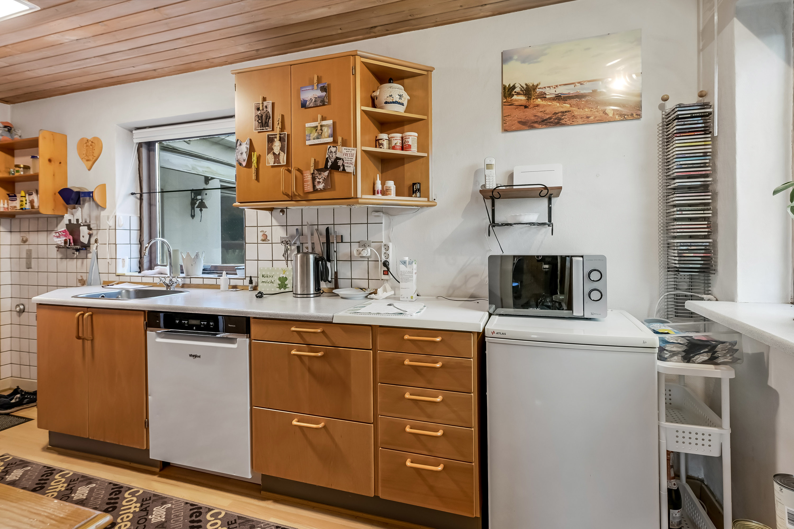 Fremhævet køkken billede i fuldskærmstilstand. Billede af Laust Rasmussens Vej 1, 7200 Grindsted