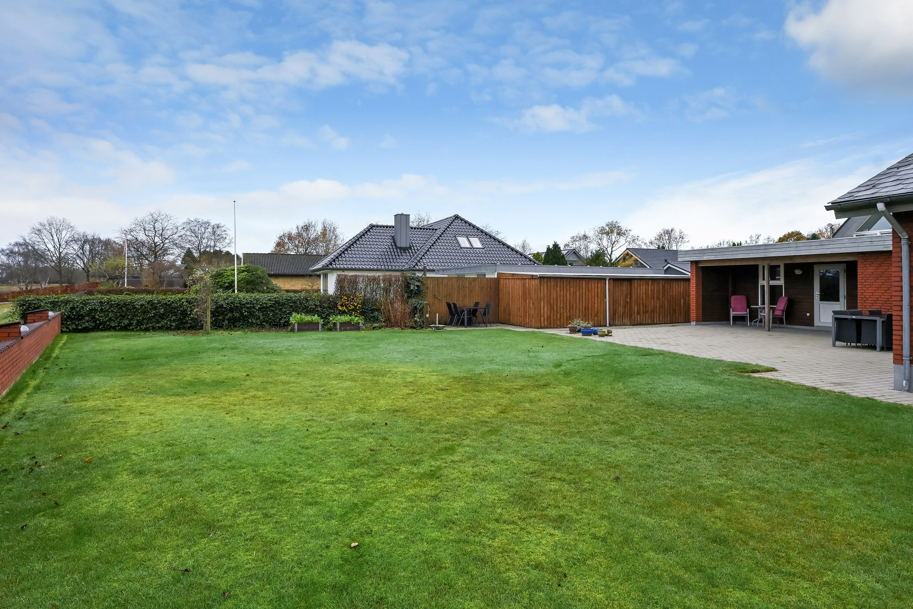 Fremhævet have billede i fuldskærmstilstand. Billede af Åglimt 29, 7200 Grindsted