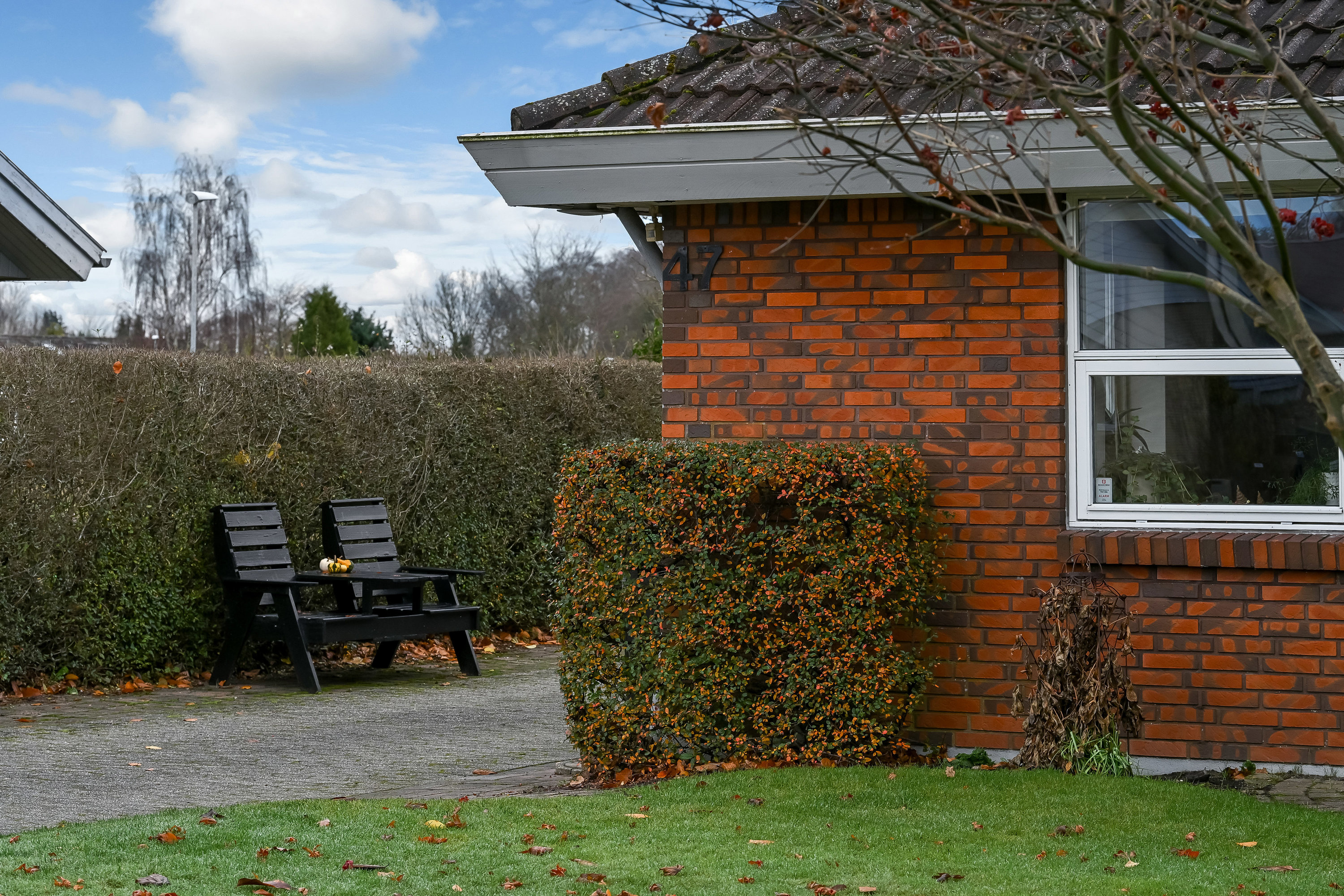 Fremhævet terrasse billede i fuldskærmstilstand. Billede af Daltoften 47, 7200 Grindsted