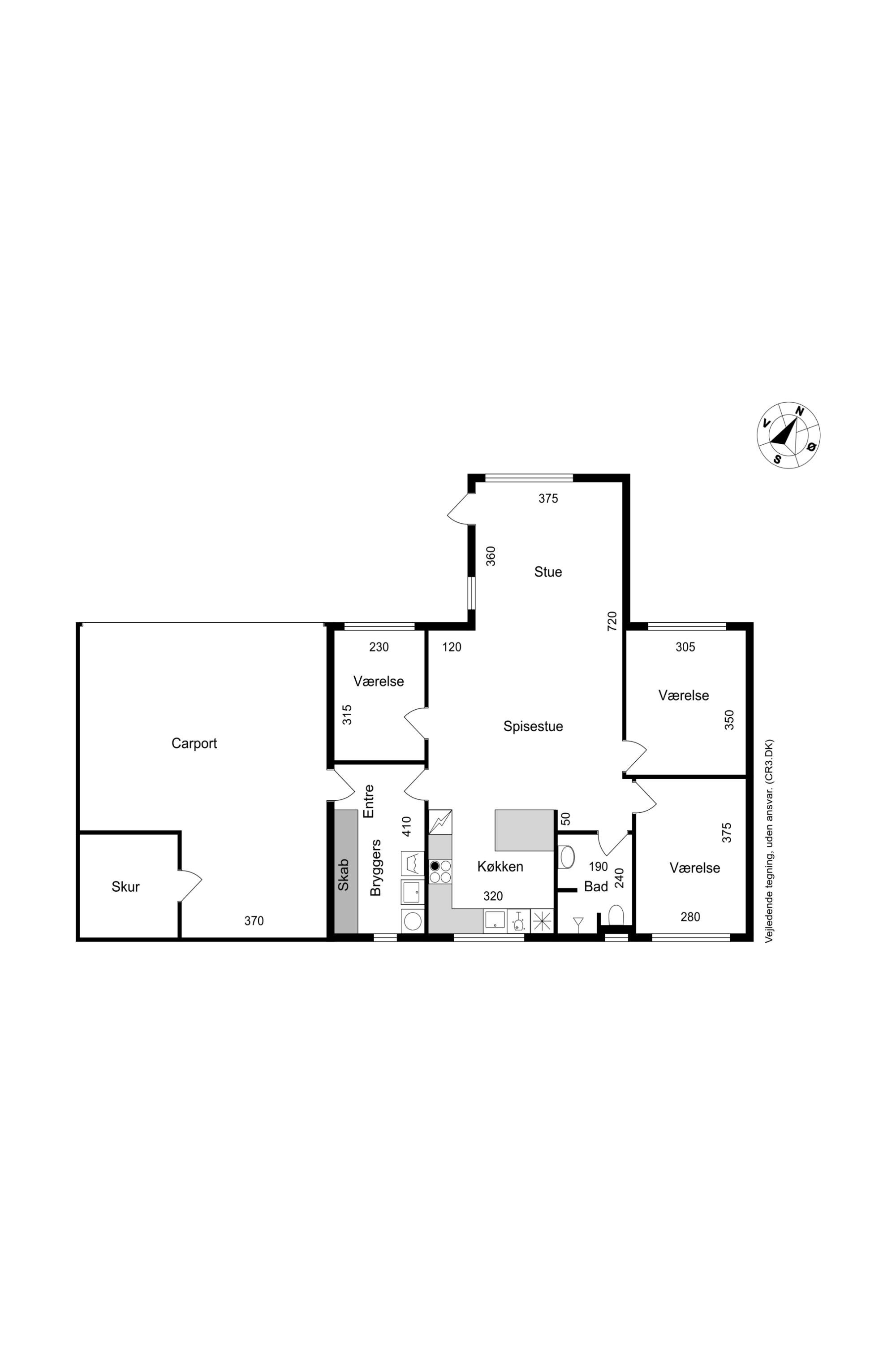 Plantegninger billede af Frugtlunden 65, 3450 Allerød
