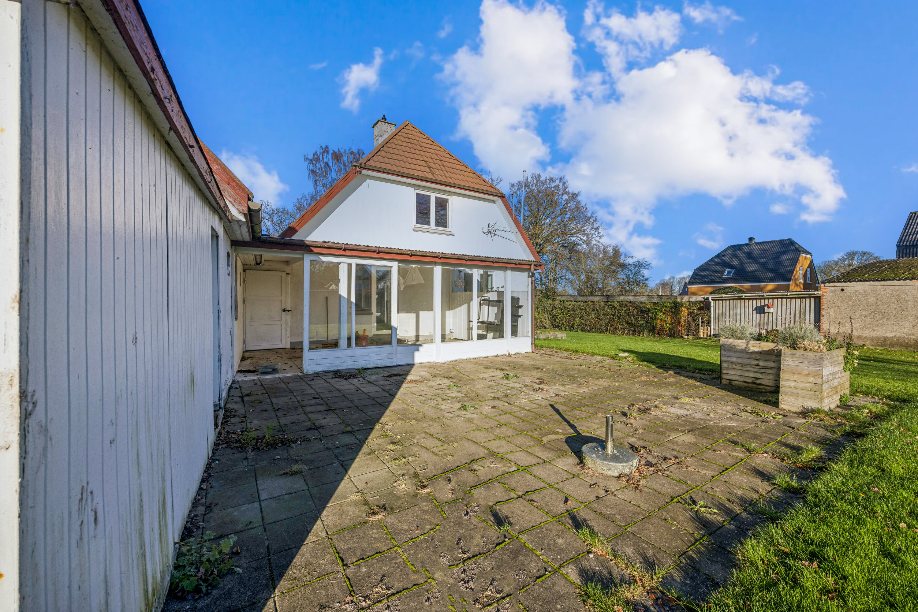 Fremhævet terrasse billede i fuldskærmstilstand. Billede af Stolbjergvej 1, 9500 Hobro