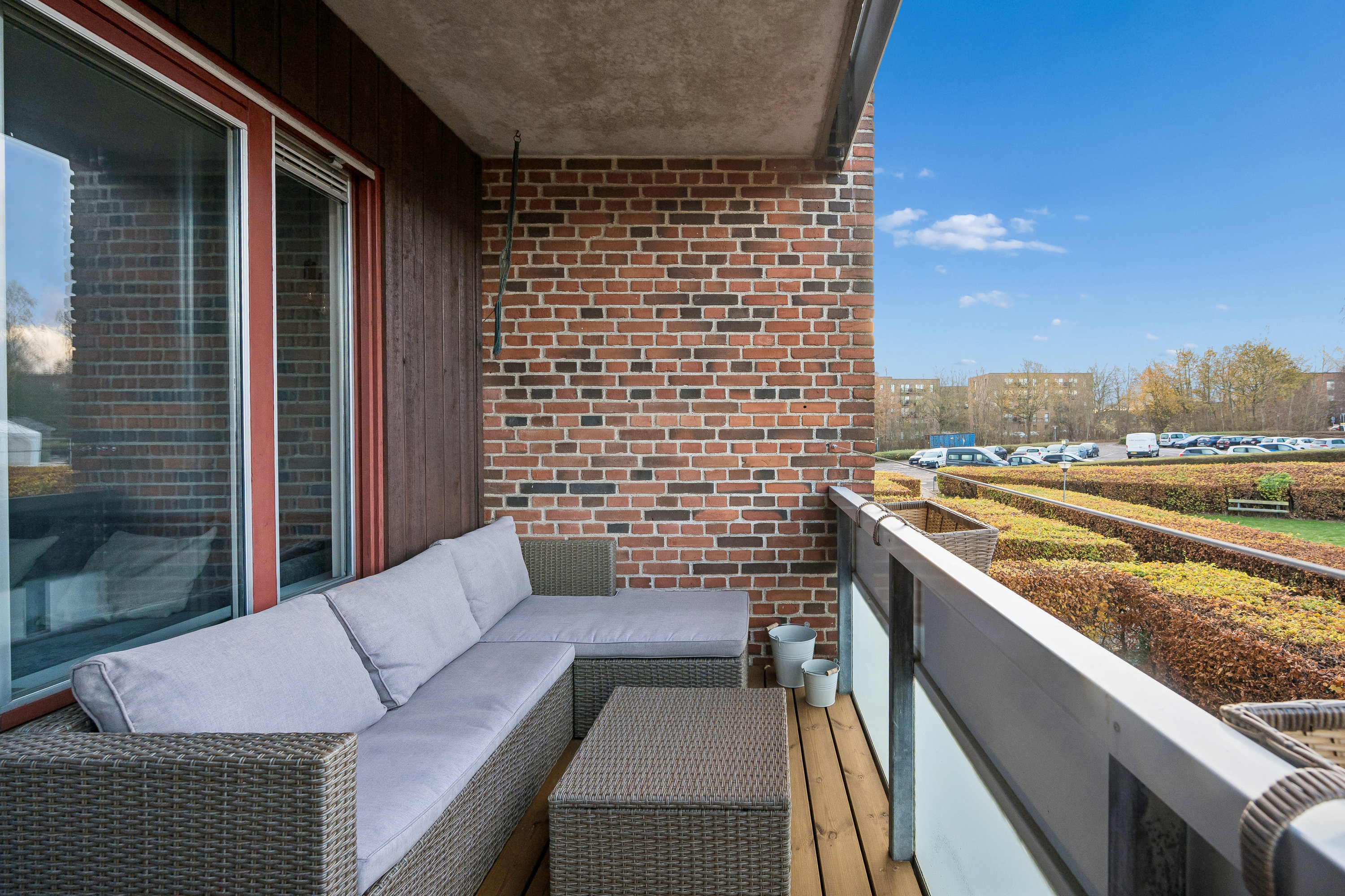 Fremhævet altan billede i fuldskærmstilstand. Billede af Skejbygårdsvej 6, 1. 612., 8240 Risskov