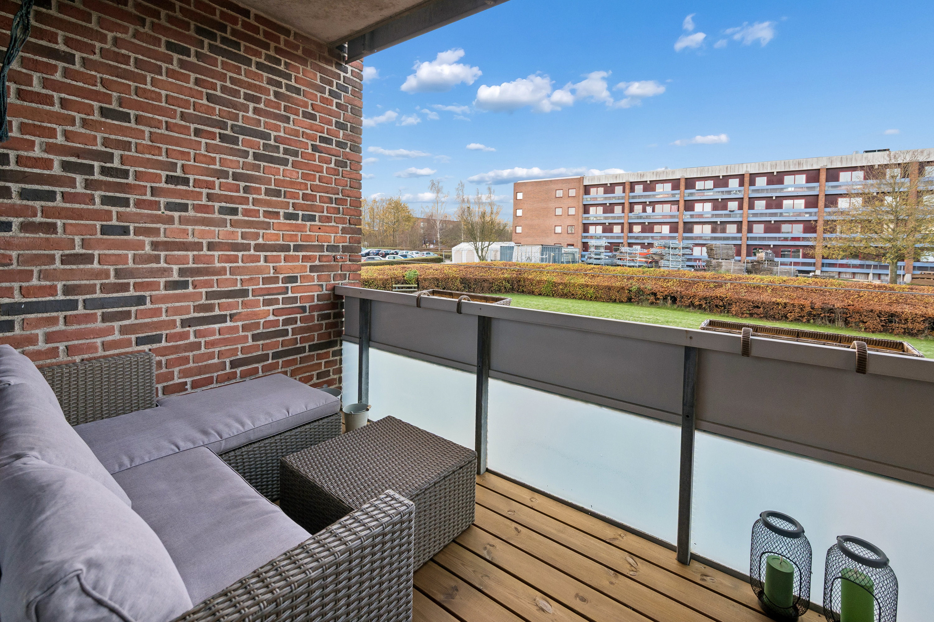 Fremhævet altan billede i fuldskærmstilstand. Billede af Skejbygårdsvej 6, 1. 612., 8240 Risskov