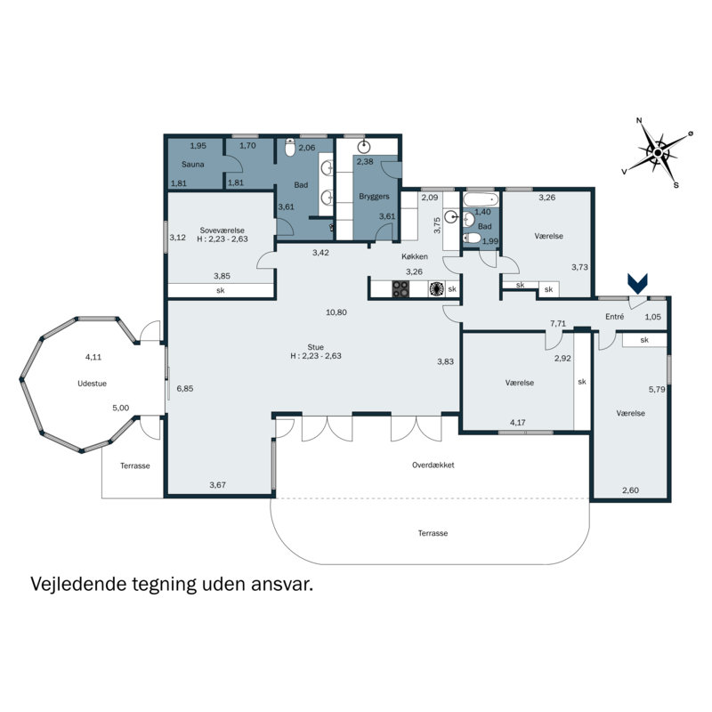 Plantegninger billede af Gyvelvej 5, Bellinge, 5250 Odense SV