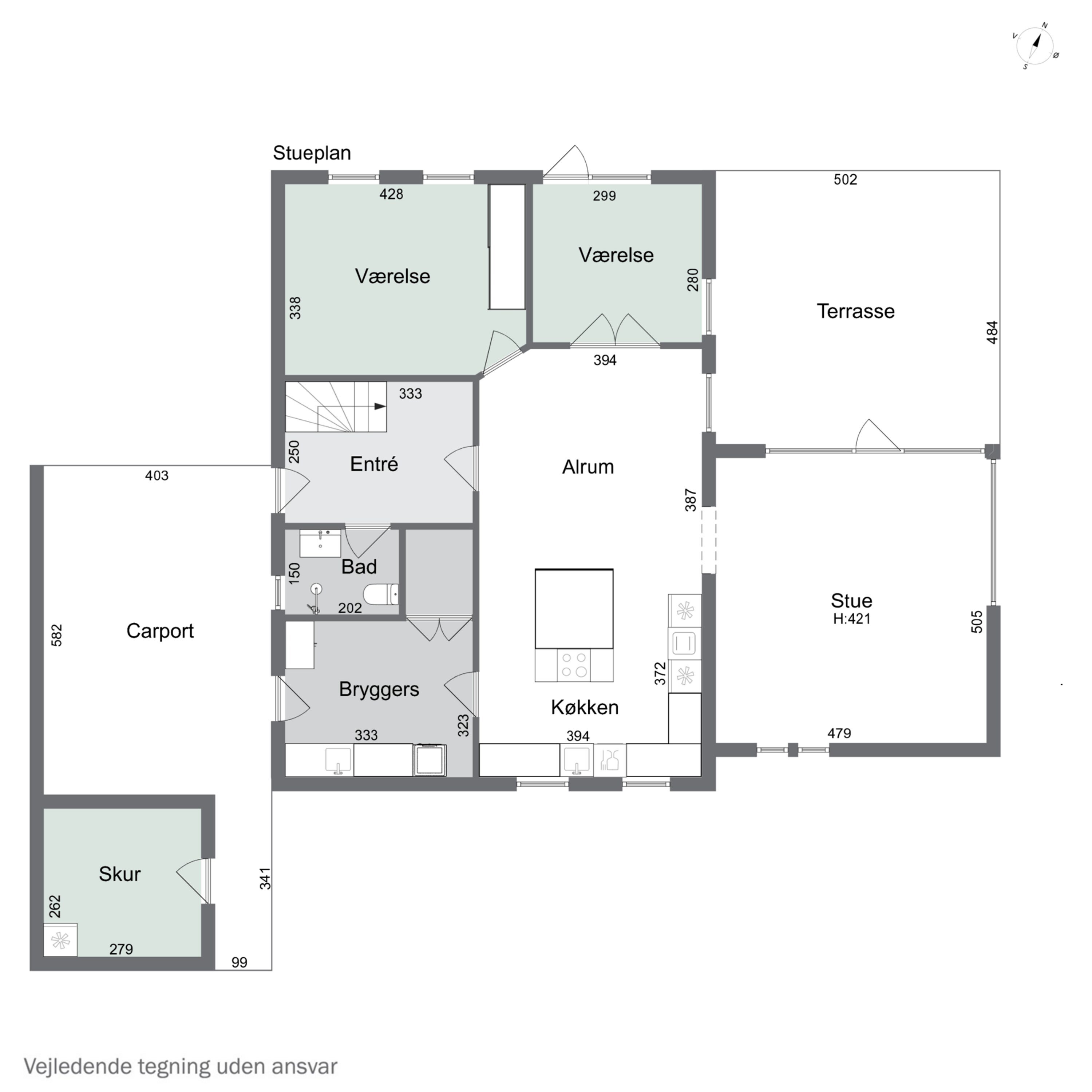 Plantegninger billede af Skovkanten 143, 4700 Næstved