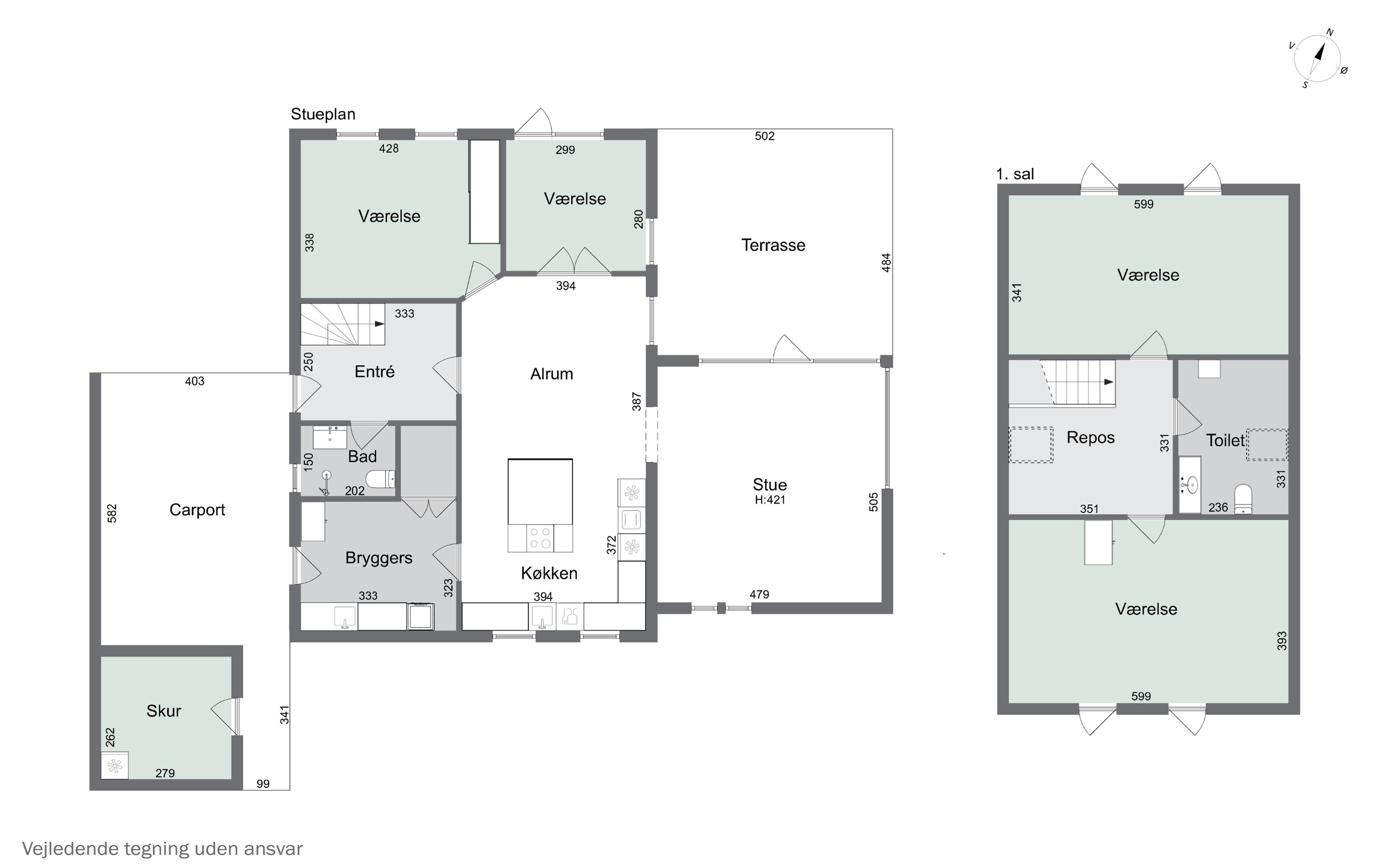 Plantegninger billede af Skovkanten 143, 4700 Næstved