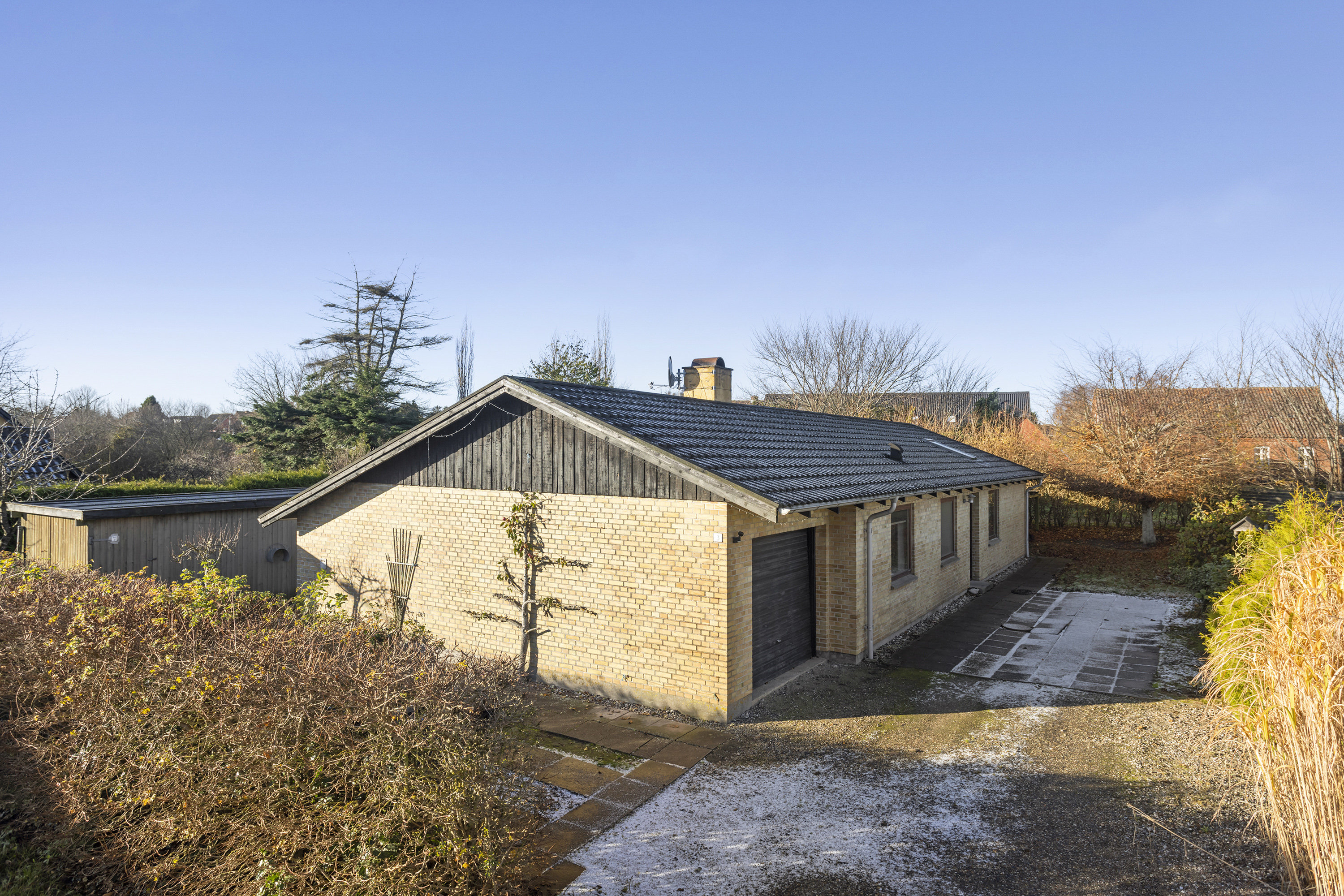 Miniaturebillede 1: facade. Billede af Smedegårdsvej 3, Voerså, 9300 Sæby