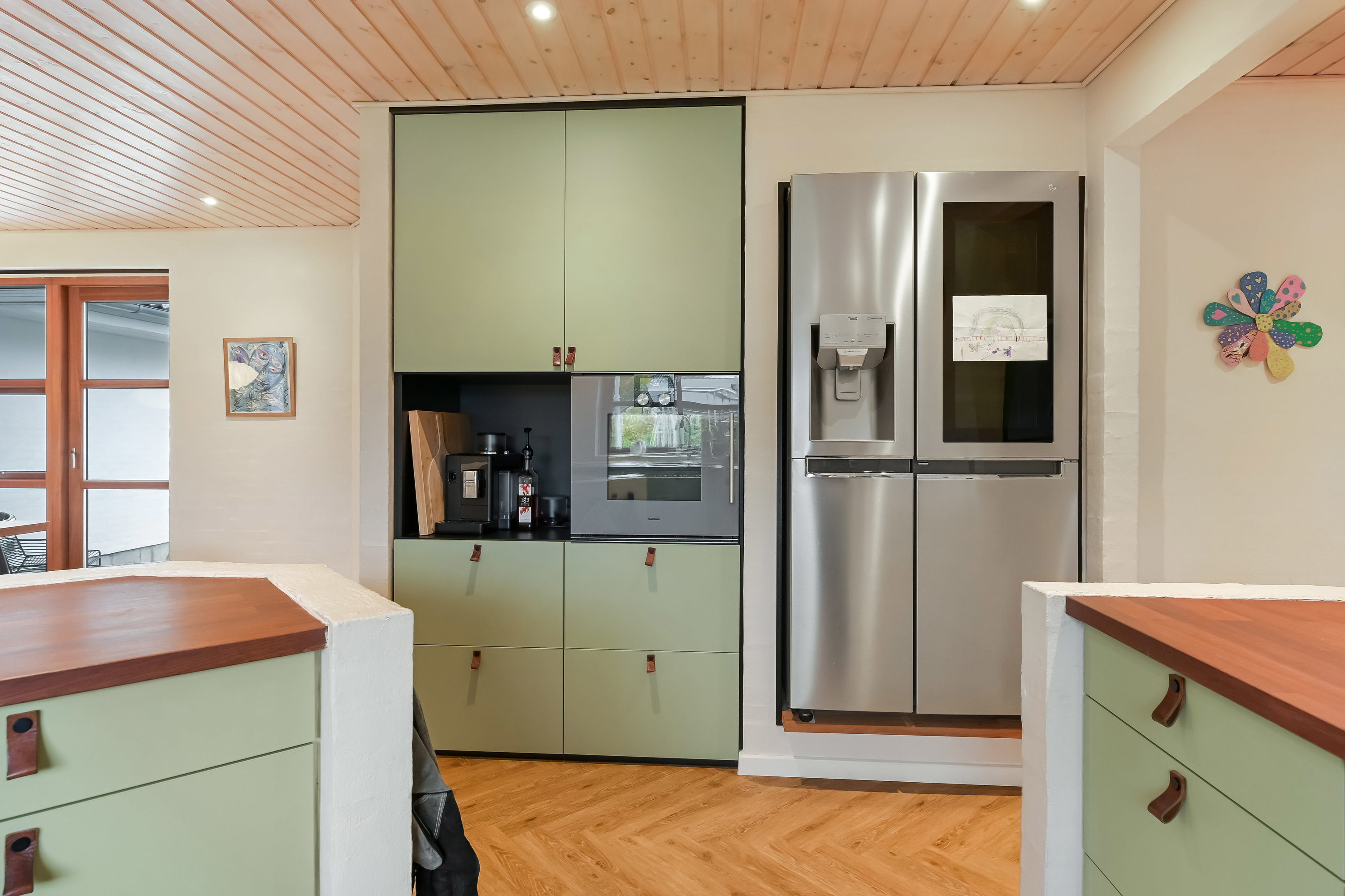 Fremhævet køkken billede i fuldskærmstilstand. Billede af Lokesvej 7, 6840 Oksbøl