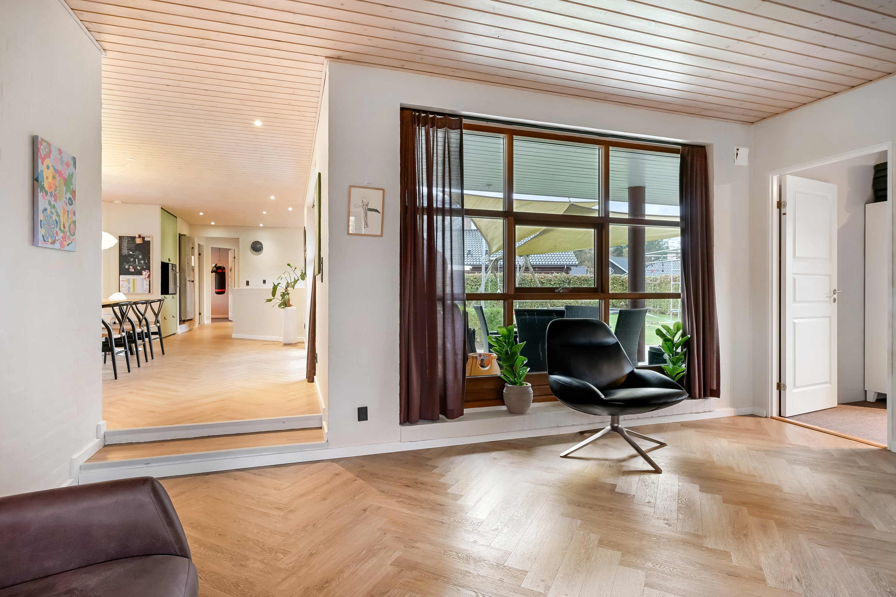 Fremhævet stue billede i fuldskærmstilstand. Billede af Lokesvej 7, 6840 Oksbøl