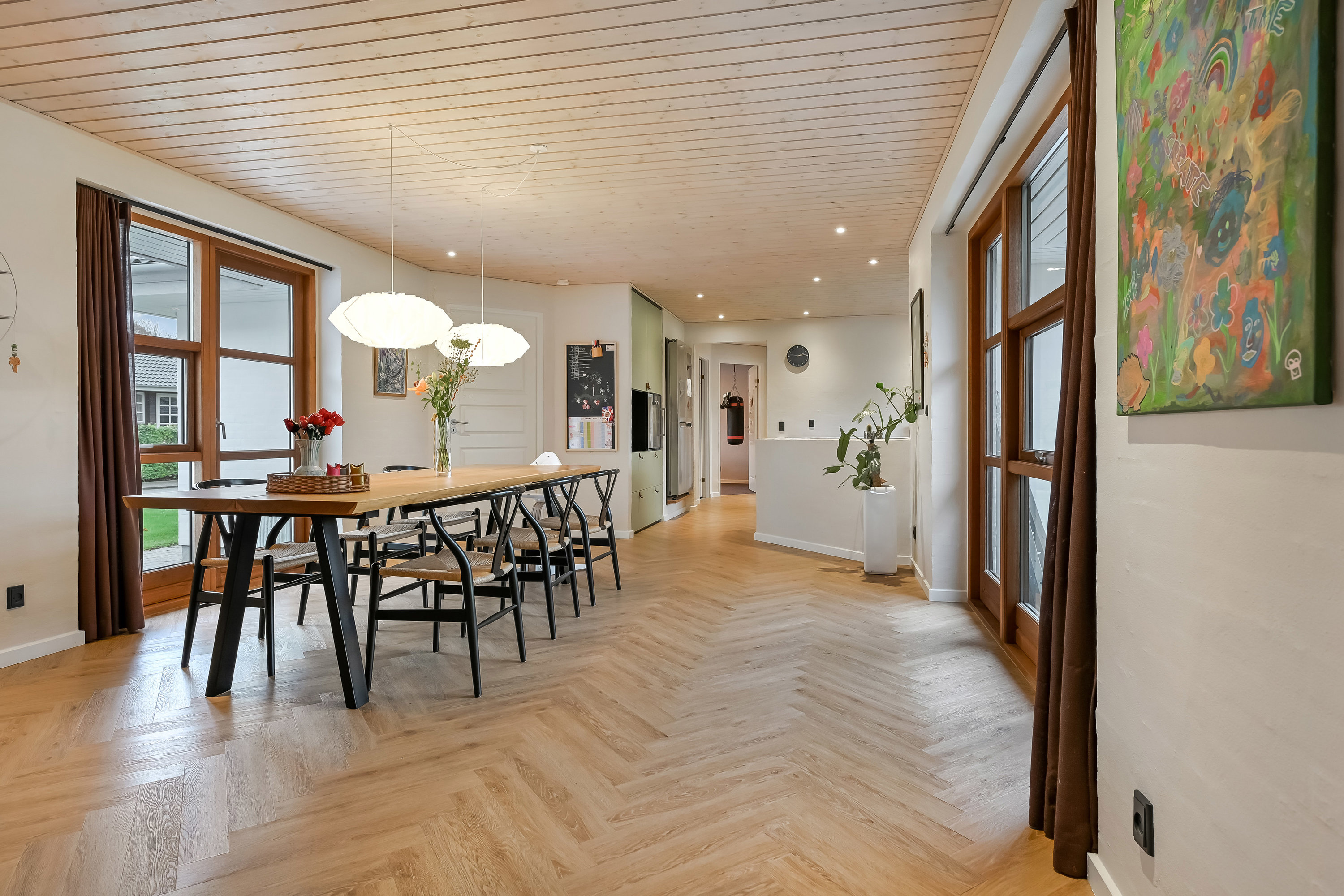 Fremhævet stue billede i fuldskærmstilstand. Billede af Lokesvej 7, 6840 Oksbøl