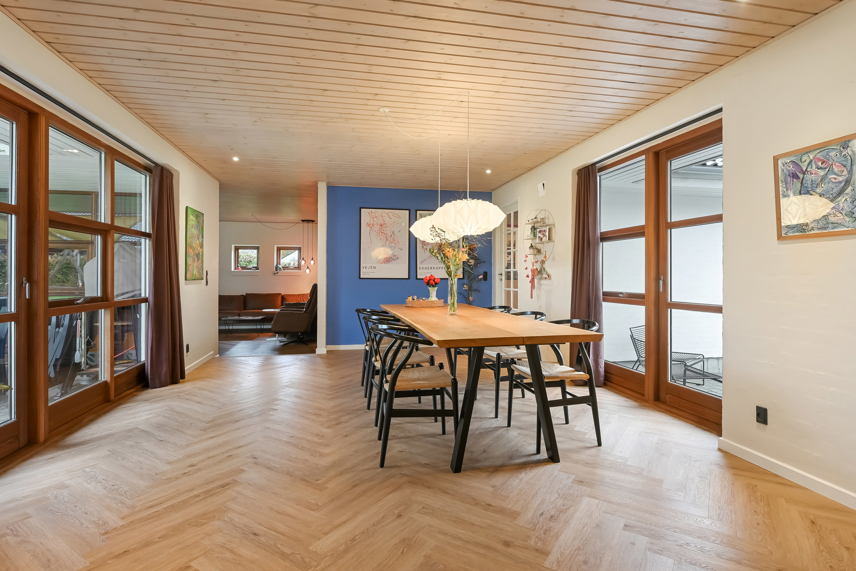 Fremhævet stue billede i fuldskærmstilstand. Billede af Lokesvej 7, 6840 Oksbøl