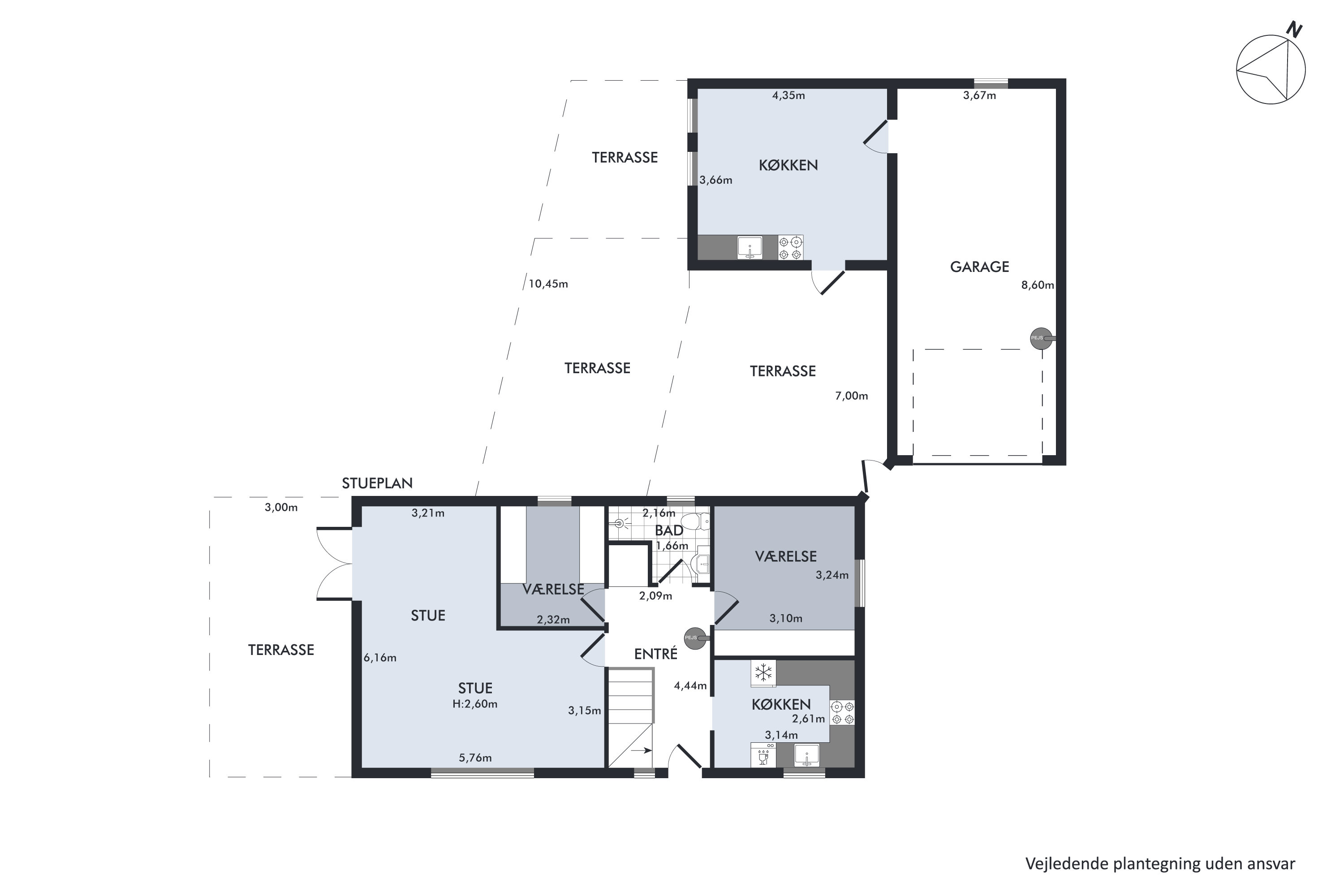 Plantegninger billede af Mimersvej 11, 8920 Randers NV