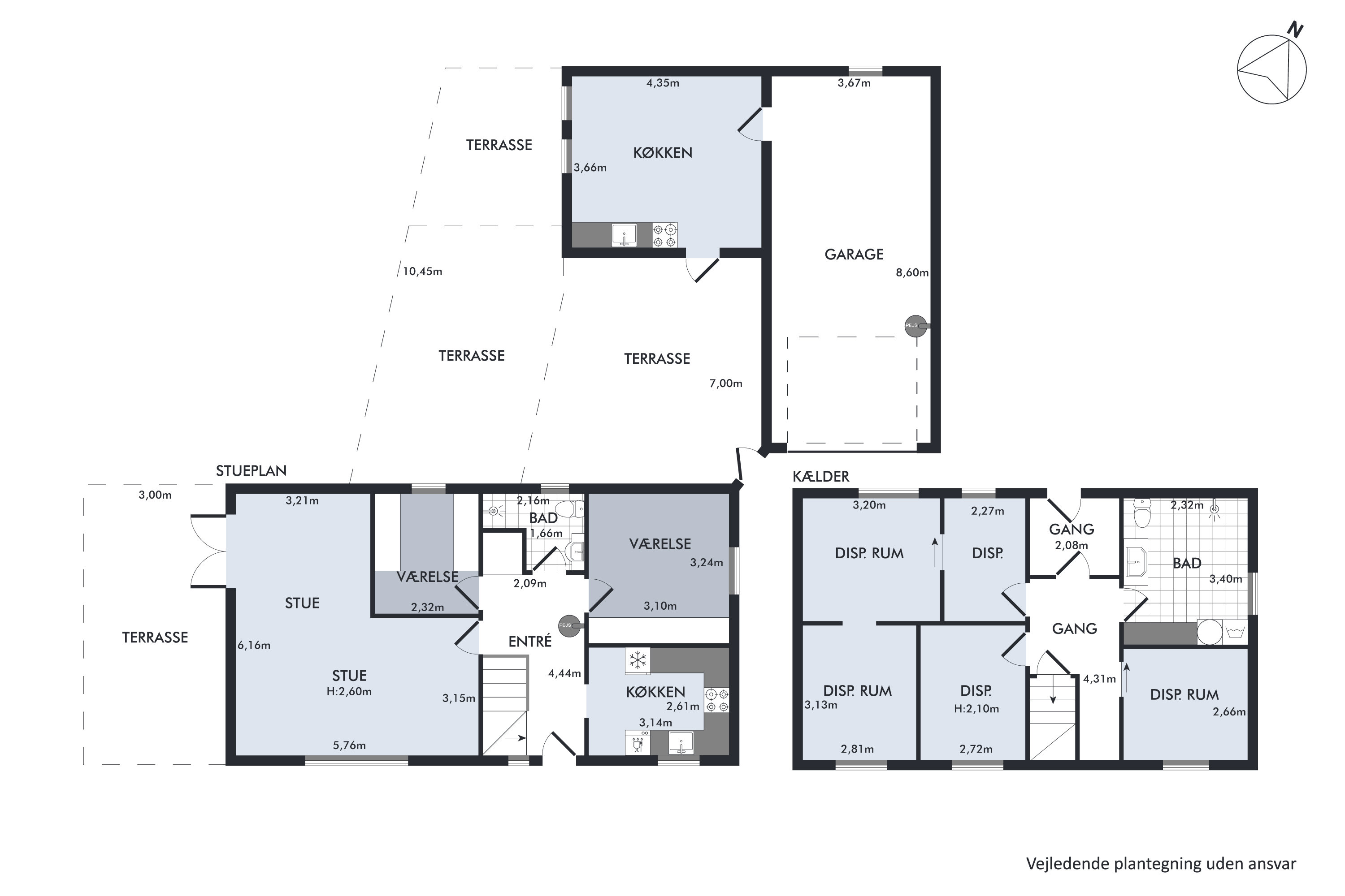 Plantegninger billede af Mimersvej 11, 8920 Randers NV