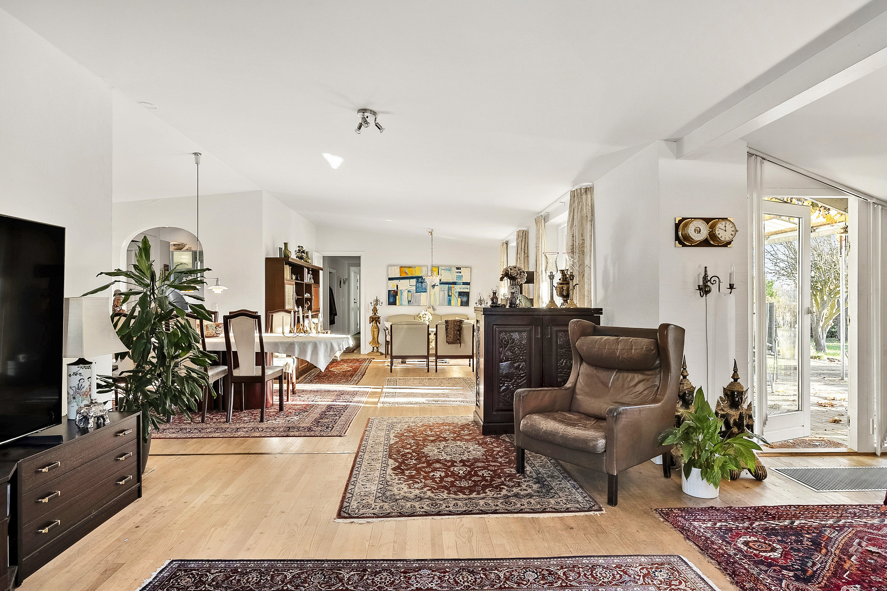 Fremhævet stue billede i fuldskærmstilstand. Billede af Gyvelvej 5, Bellinge, 5250 Odense SV