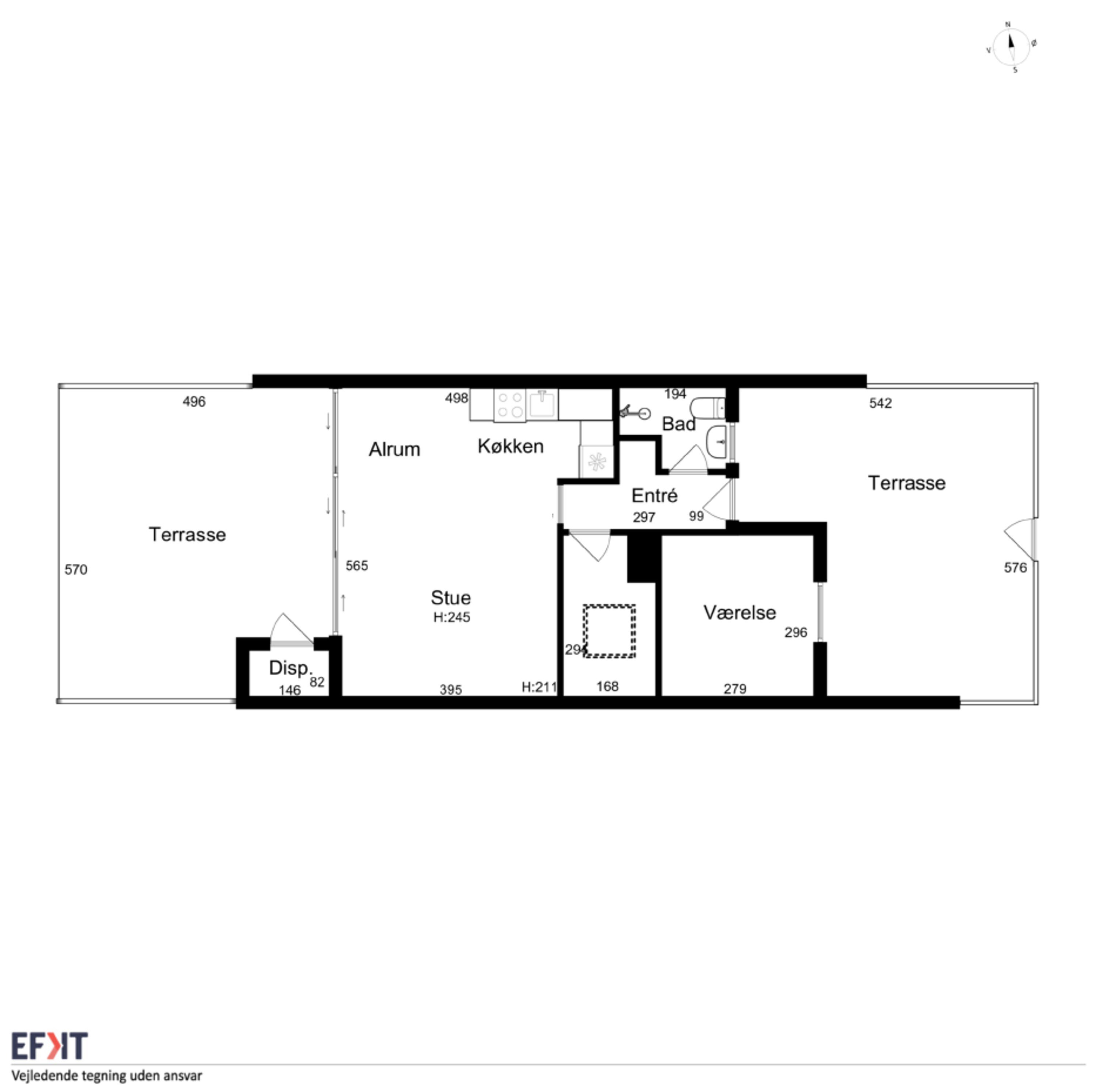 Plantegninger billede af Dageløkke Marina 3M, Dageløkke, 5953 Tranekær