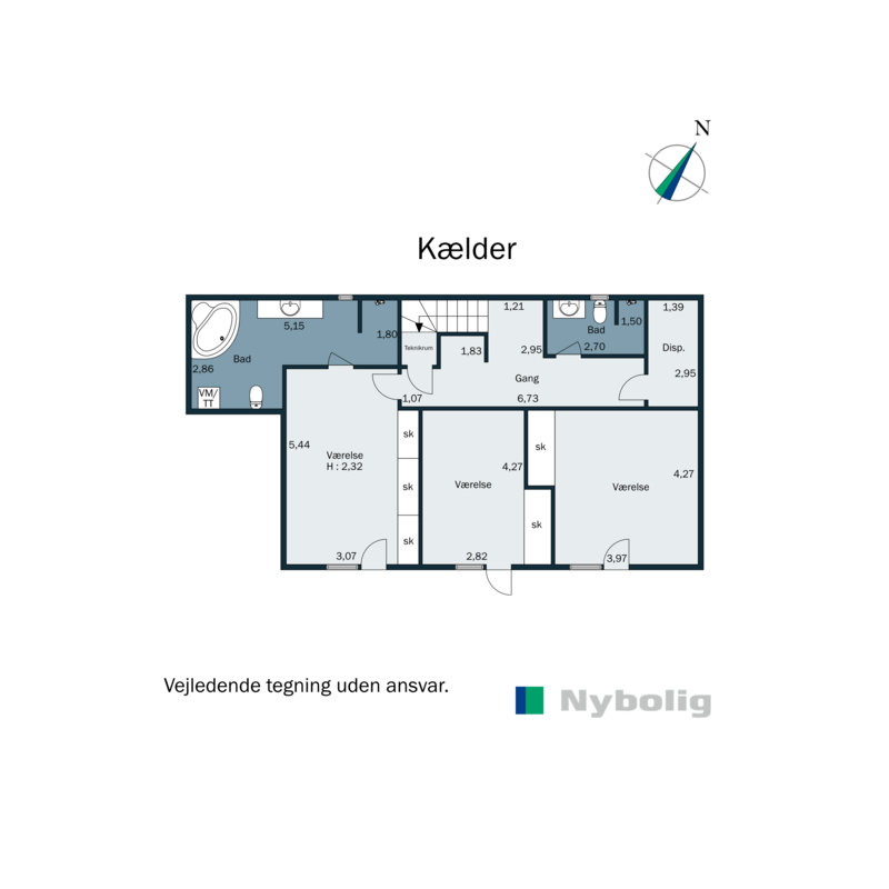 Plantegninger billede af Kaholt 12, 6200 Aabenraa