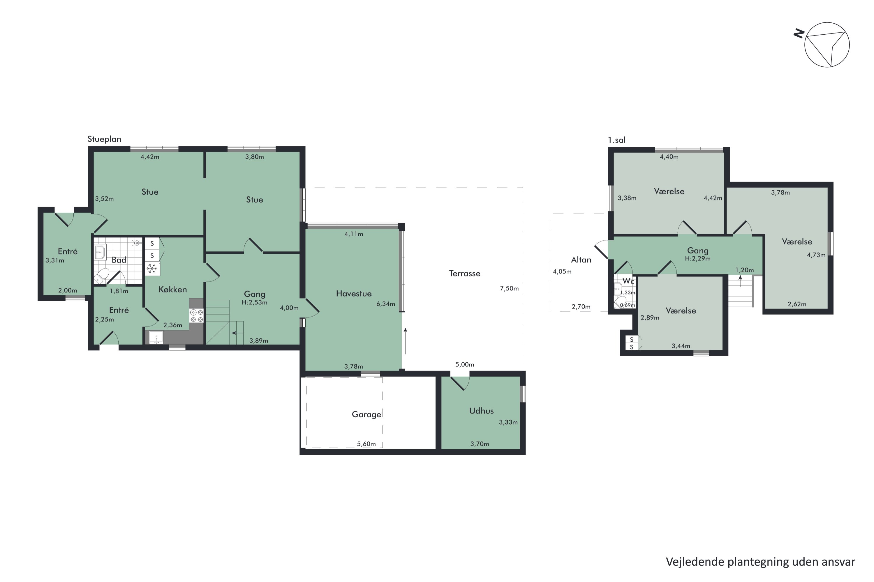Plantegninger billede af Stolbjergvej 1, 9500 Hobro