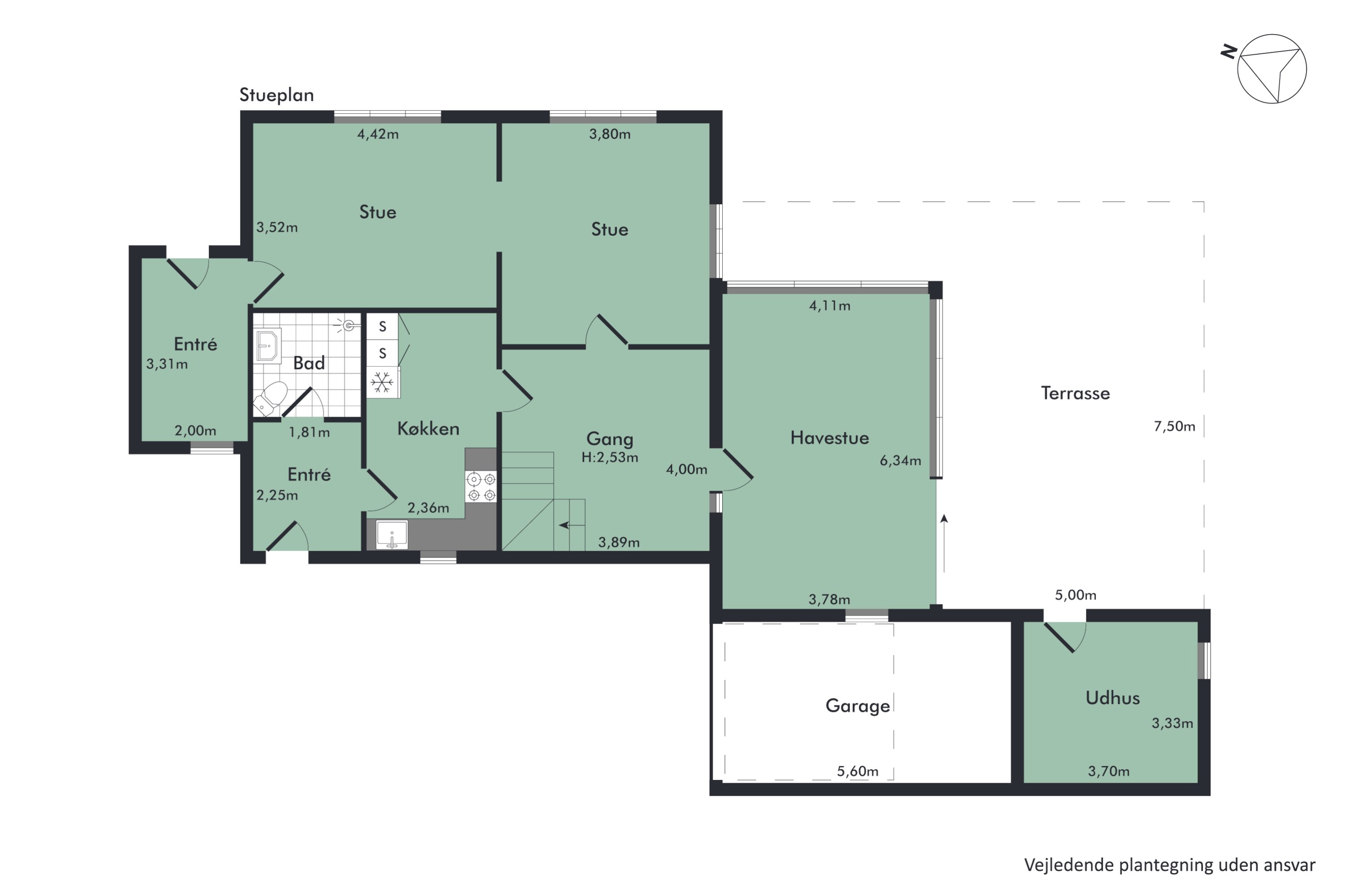 Plantegninger billede af Stolbjergvej 1, 9500 Hobro