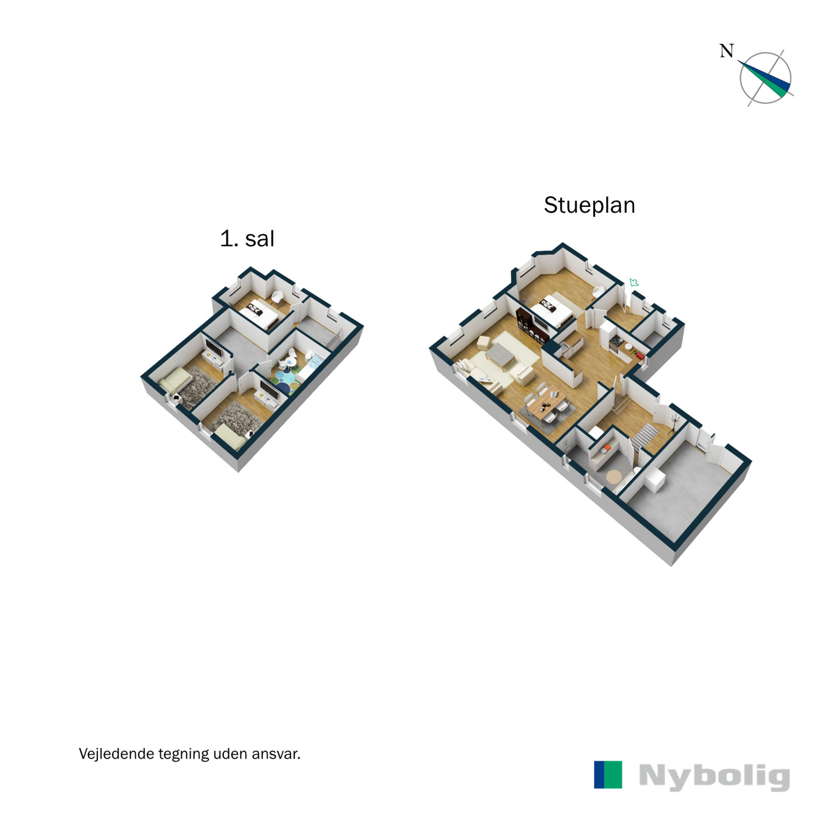 Plantegninger billede af Lintrupvej 32, 6660 Lintrup