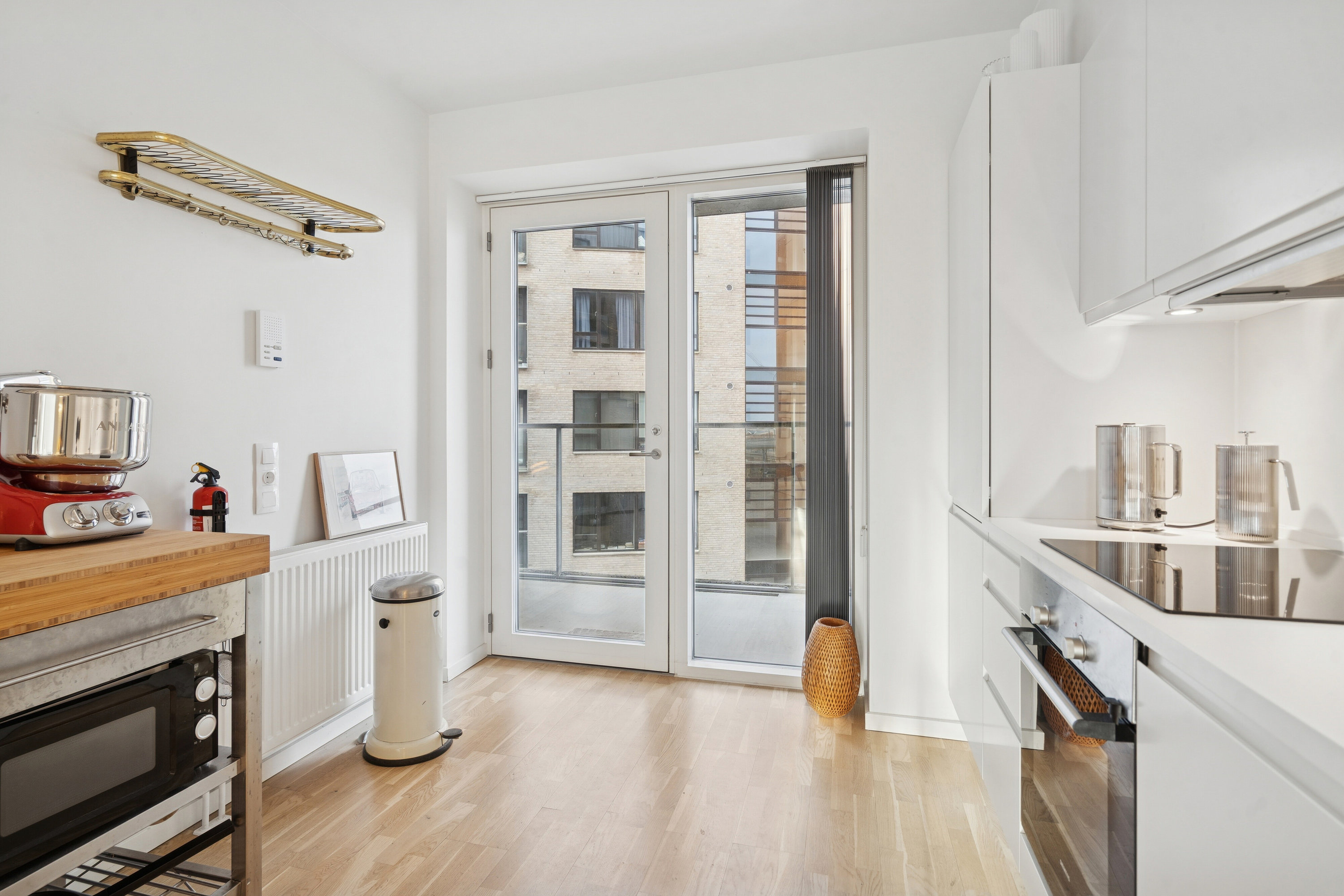 Fremhævet køkken billede i fuldskærmstilstand. Billede af Østre Stationsvej 37L, 3. 2., 5000 Odense C