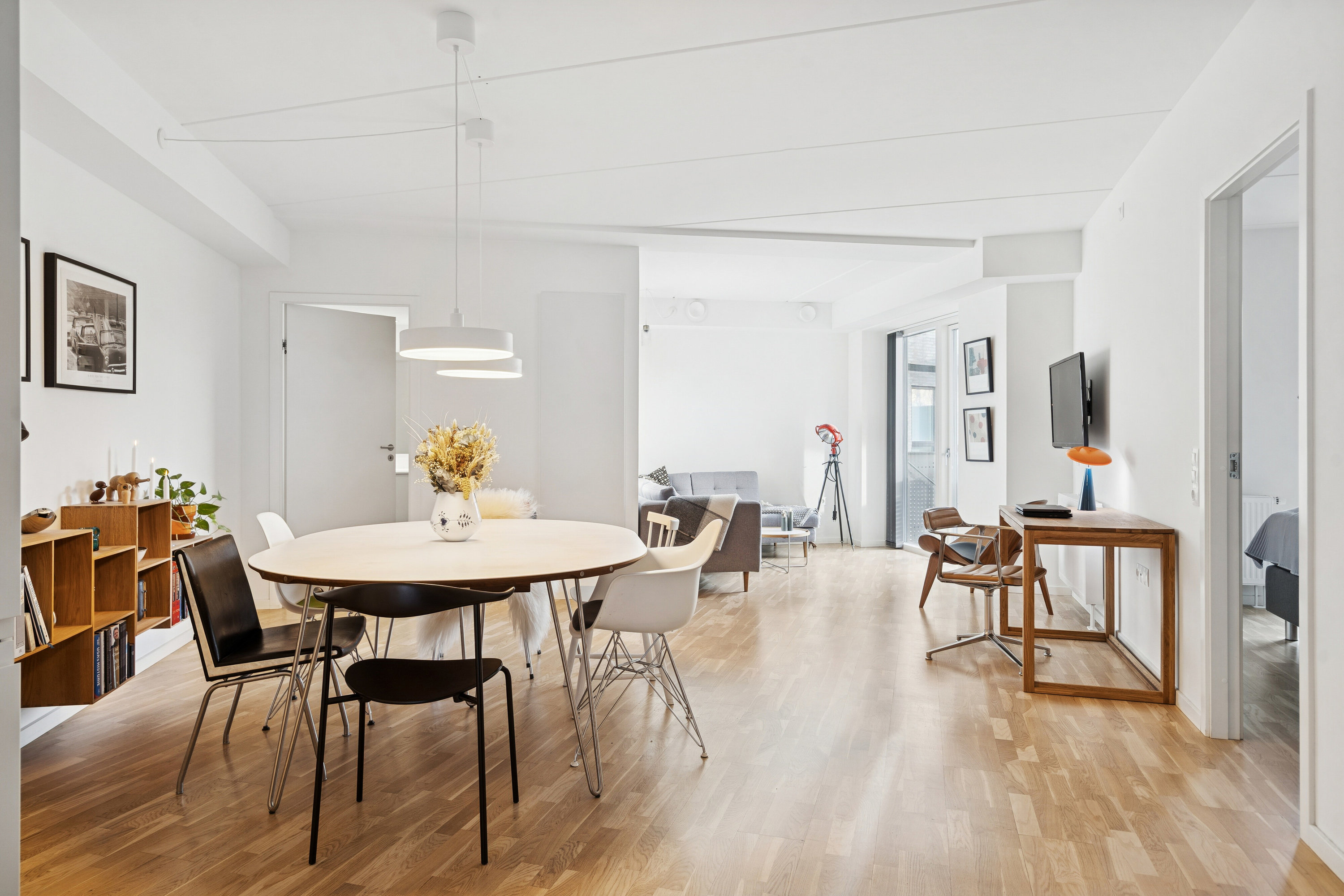 Fremhævet spisestue billede i fuldskærmstilstand. Billede af Østre Stationsvej 37L, 3. 2., 5000 Odense C