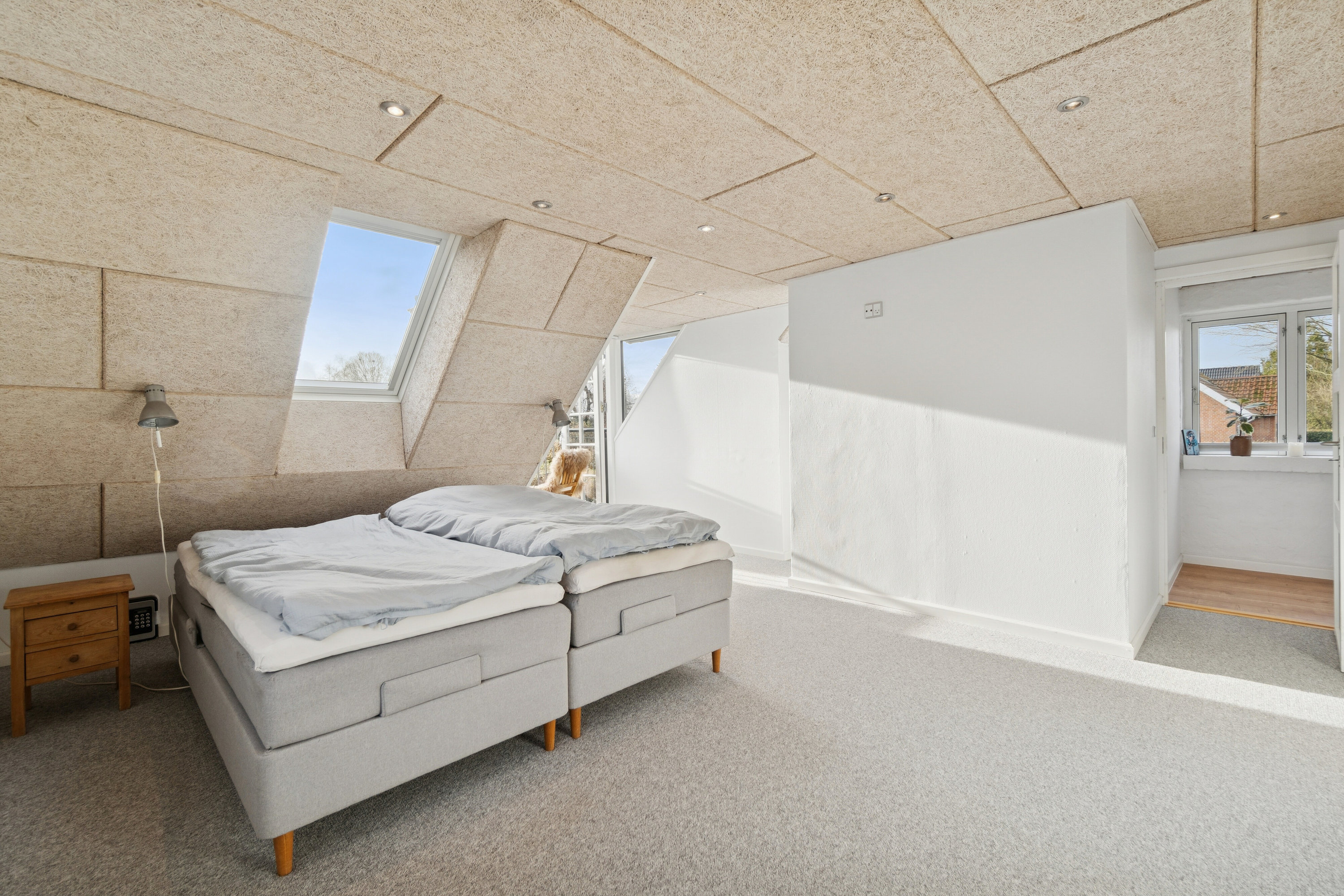 Fremhævet soveværelse billede i fuldskærmstilstand. Billede af Thorningvej 33, 8620 Kjellerup