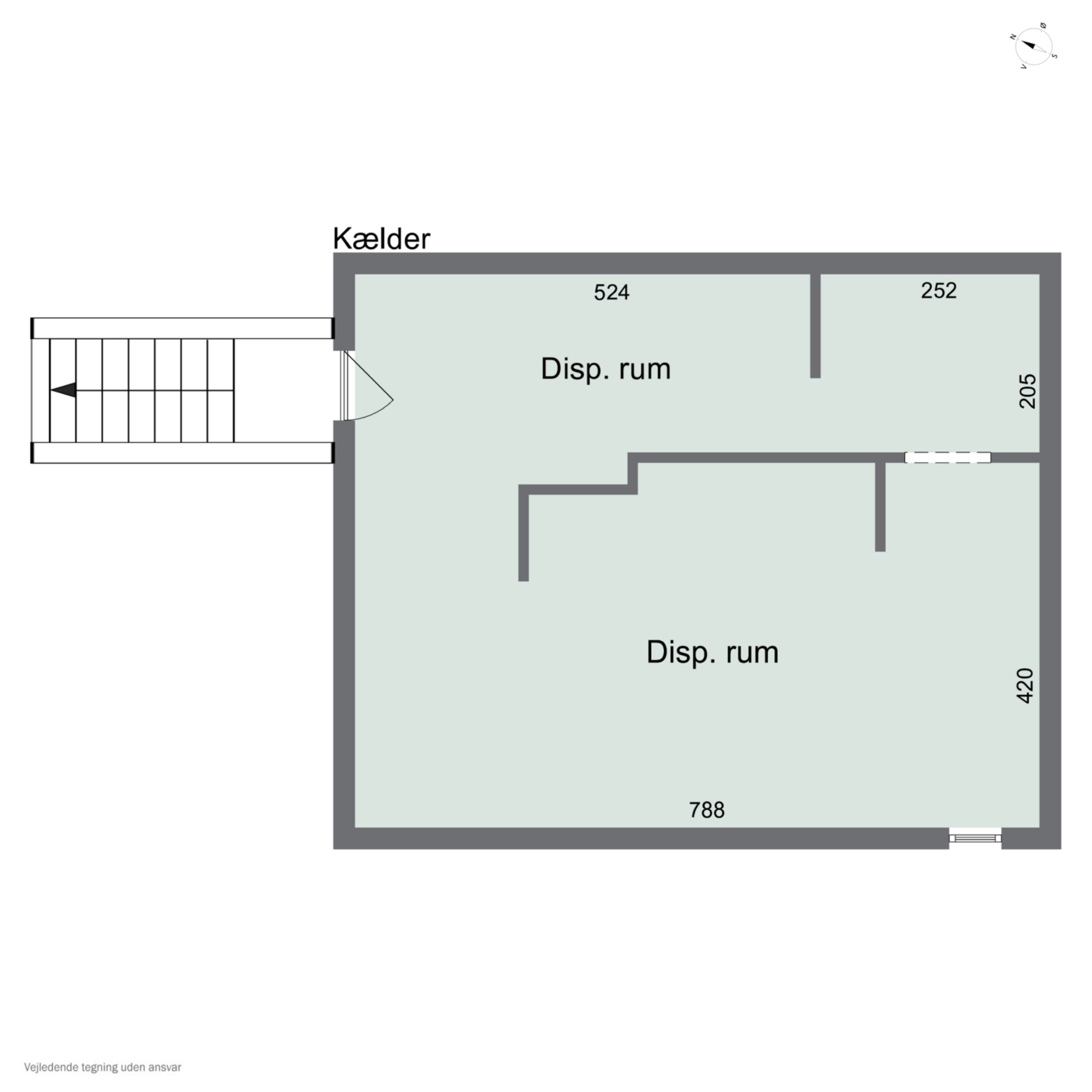 Plantegninger billede af Thorningvej 33, 8620 Kjellerup