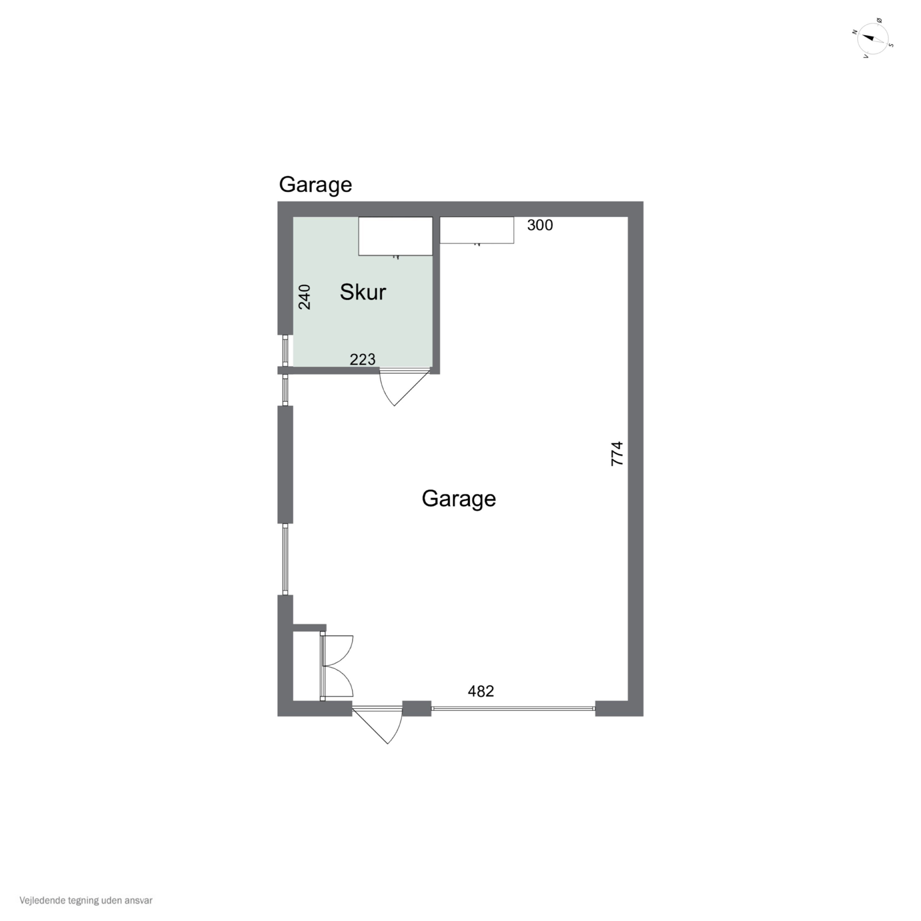 Plantegninger billede af Pilevej 11, 4760 Vordingborg