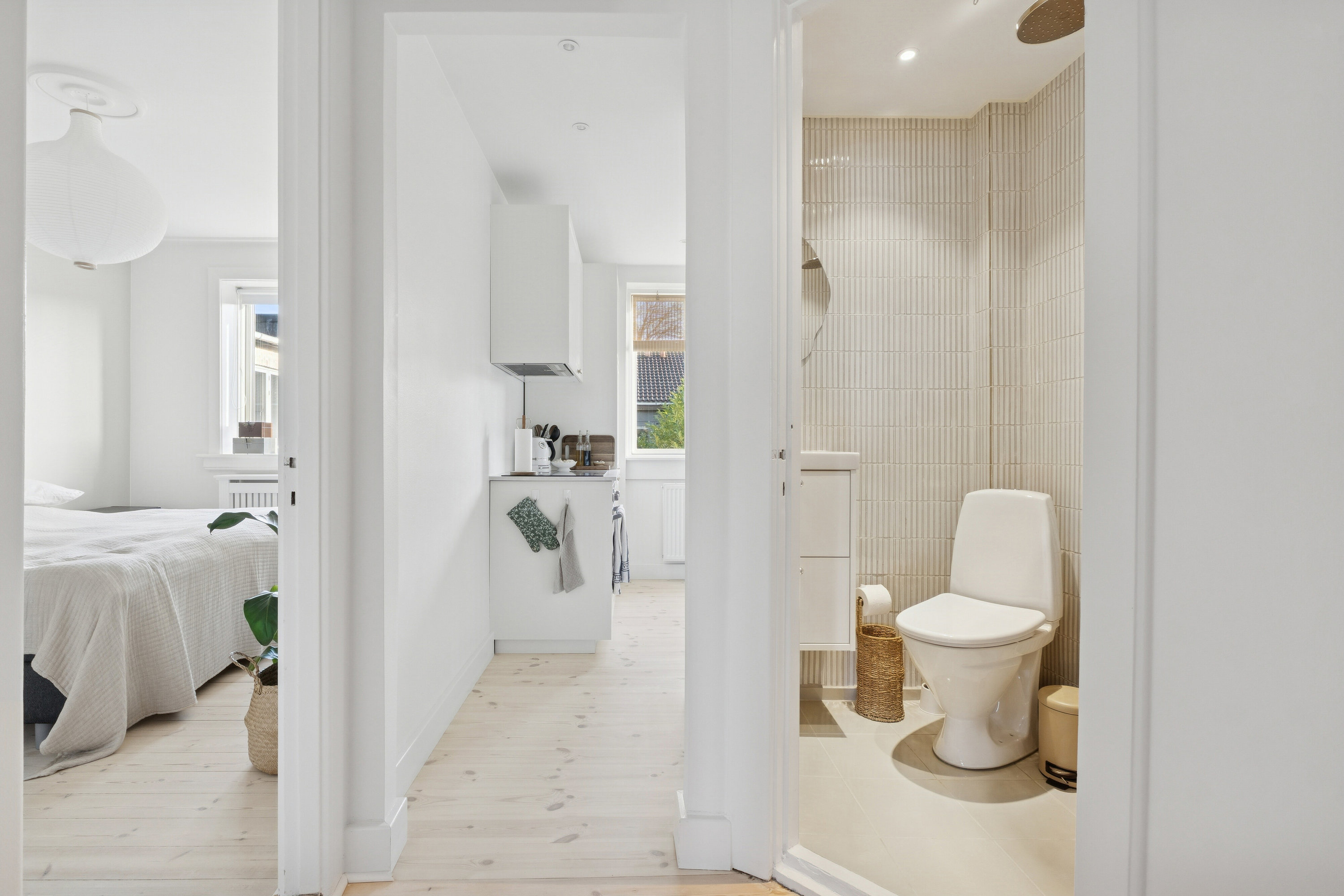 Fremhævet gang billede i fuldskærmstilstand. Billede af Bagsværdvej 71B, 1. tv., 2800 Kongens Lyngby