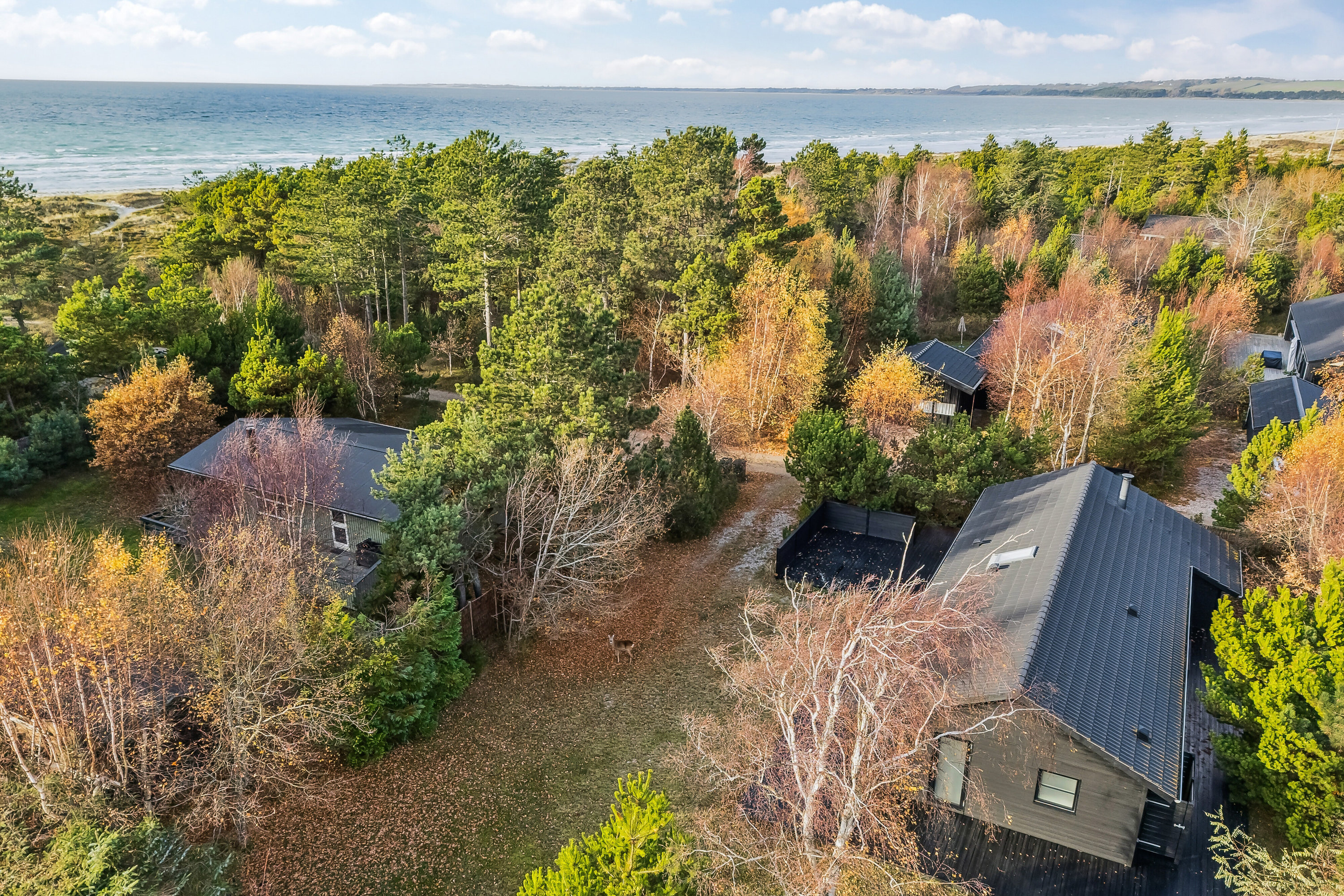 Fremhævet udendørs billede i fuldskærmstilstand. Billede af Falkevej 21, Gudmindrup Lyng, 4573 Højby