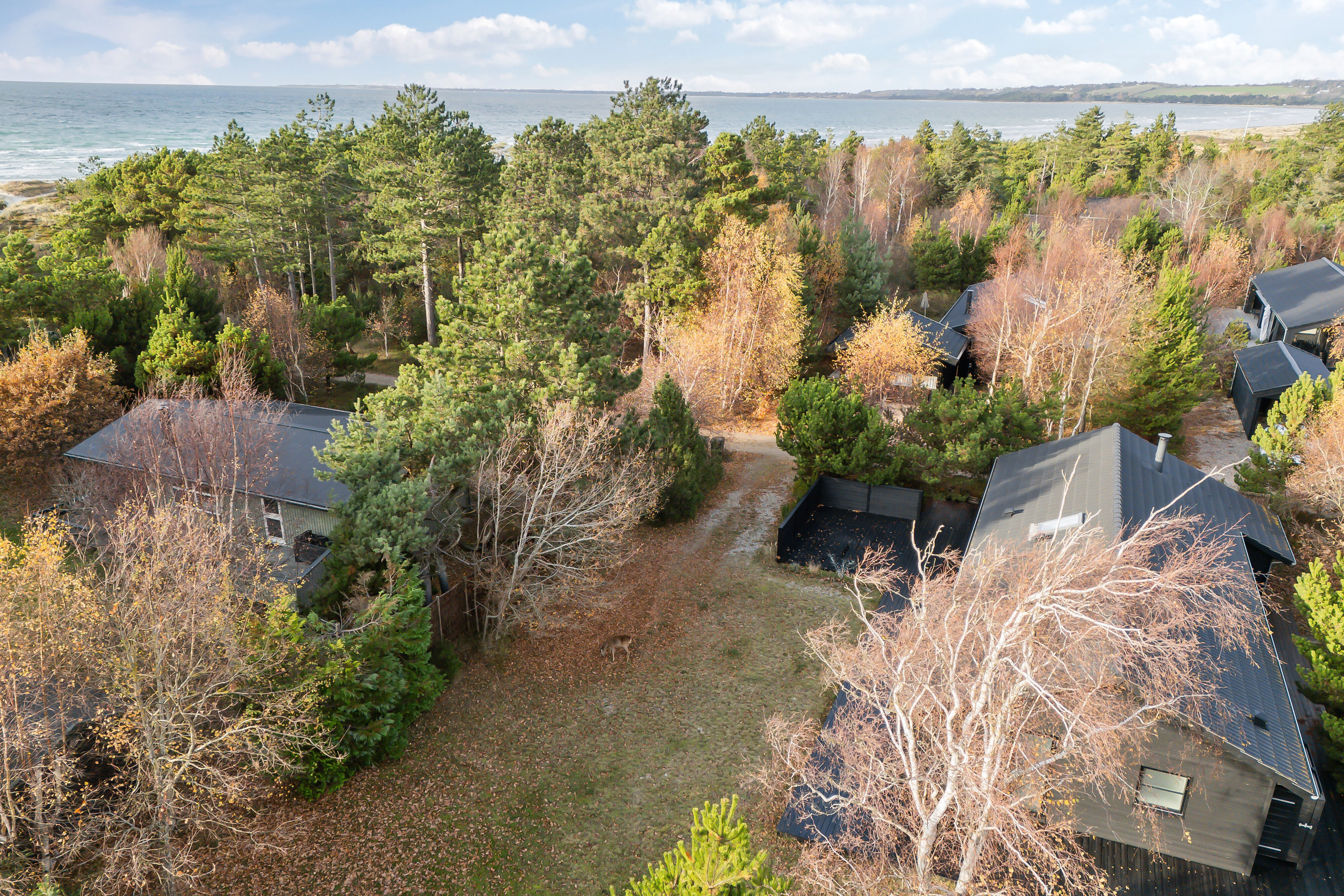 Fremhævet udendørs billede i fuldskærmstilstand. Billede af Falkevej 21, Gudmindrup Lyng, 4573 Højby