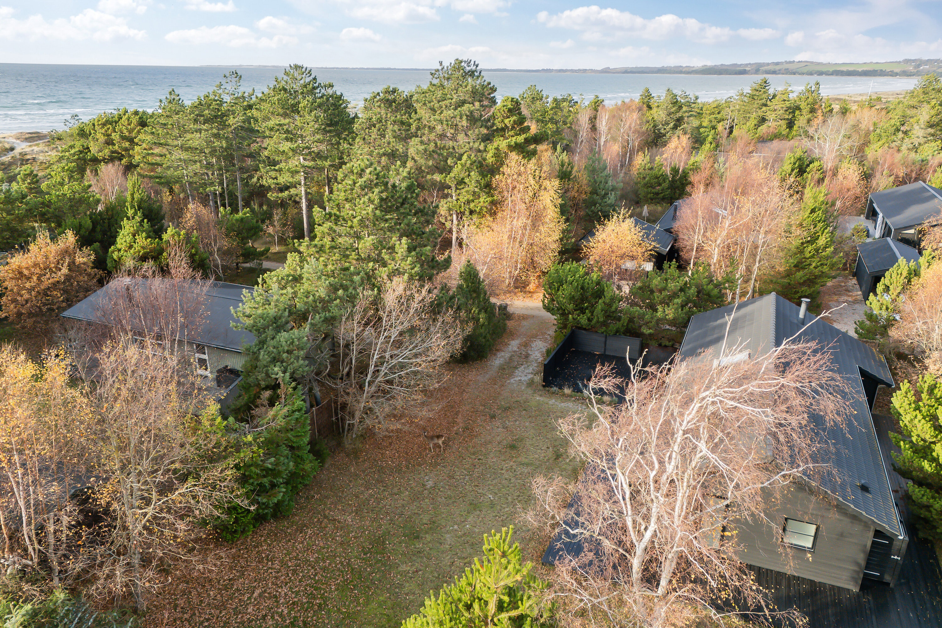 Fremhævet udendørs billede i fuldskærmstilstand. Billede af Falkevej 21, Gudmindrup Lyng, 4573 Højby