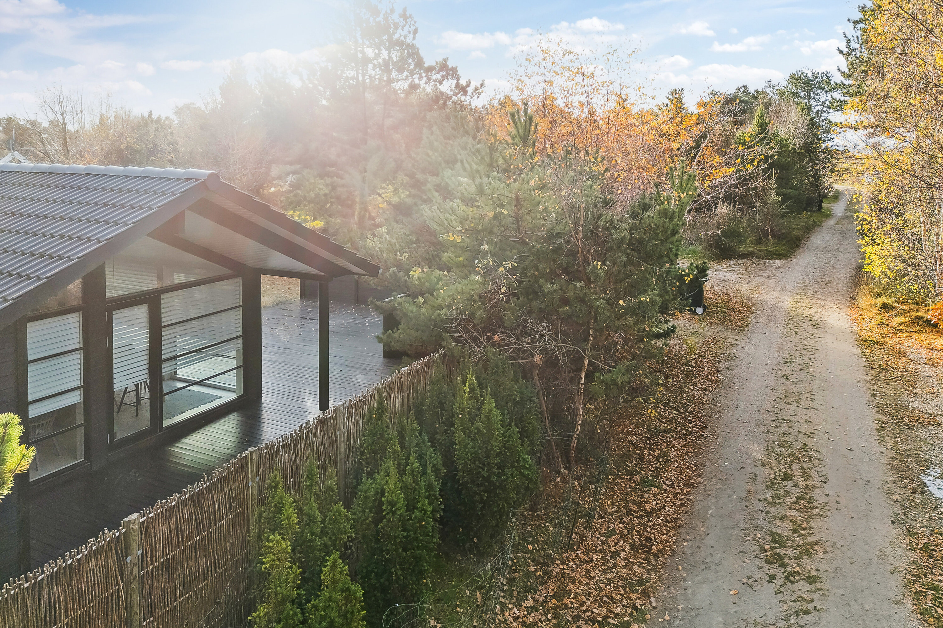 Fremhævet udendørs billede i fuldskærmstilstand. Billede af Falkevej 21, Gudmindrup Lyng, 4573 Højby