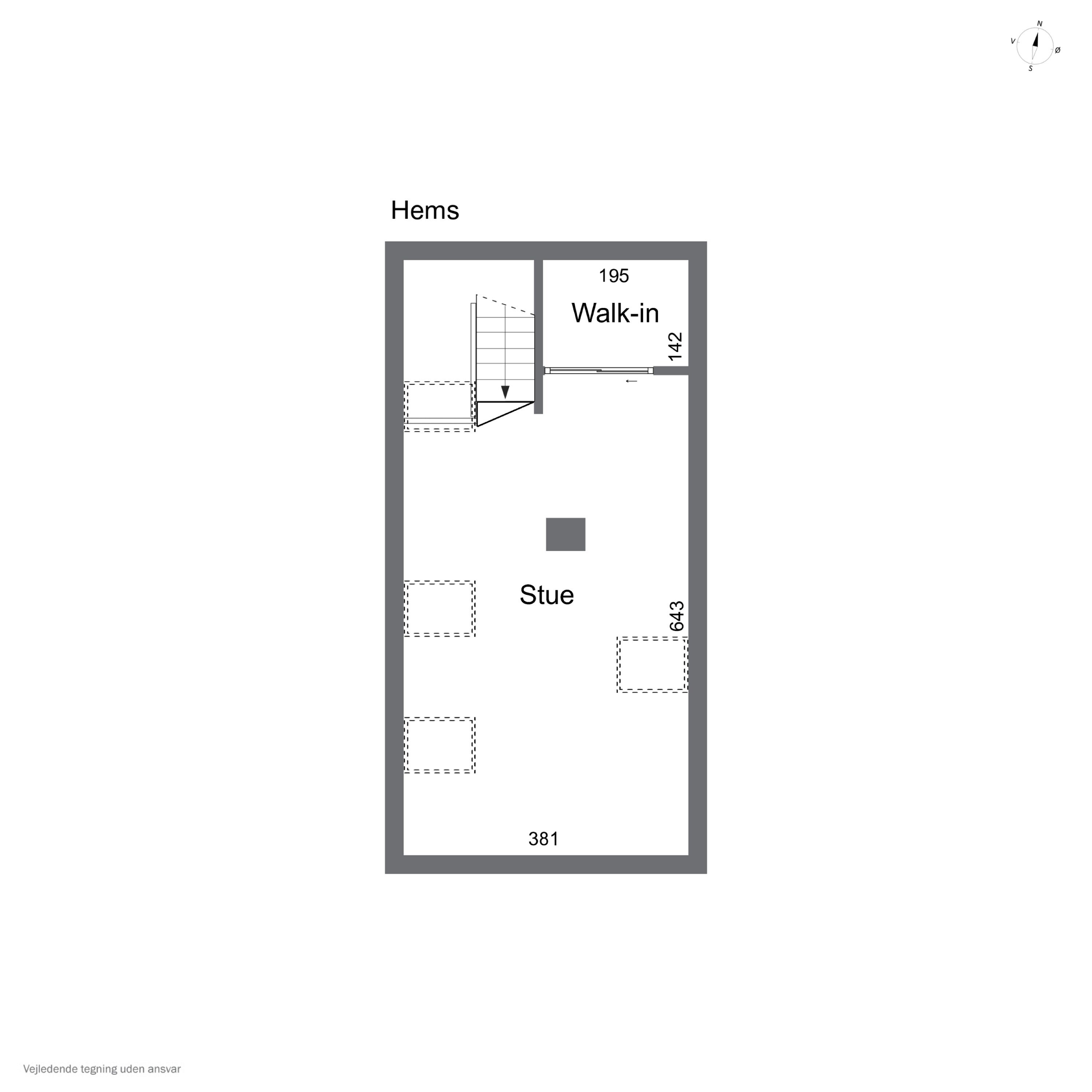 Plantegninger billede af Krogvej 14, 1., 2830 Virum