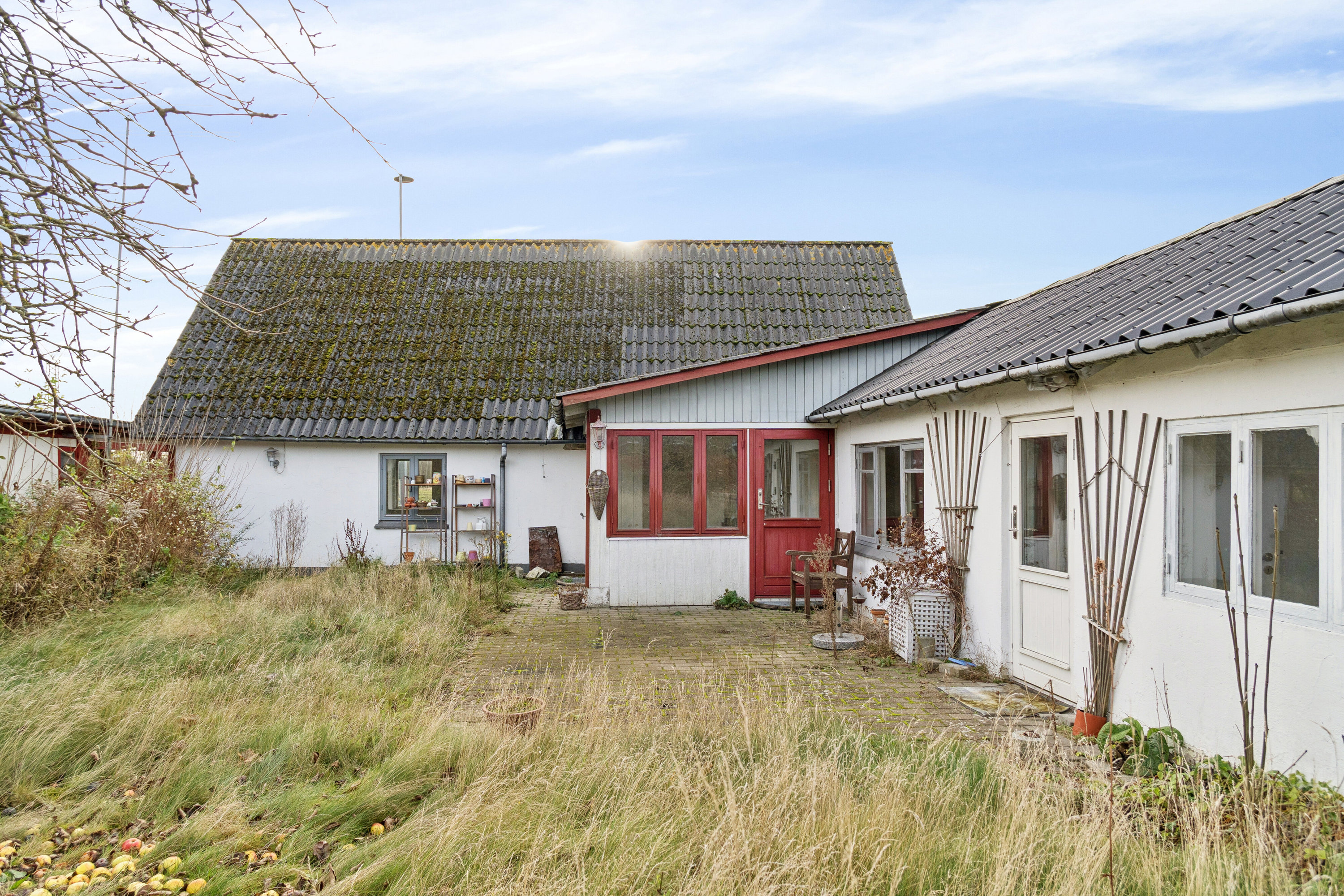 Fremhævet set fra haven billede i fuldskærmstilstand. Billede af Rugårdsvej 341, Villestofte, 5210 Odense NV