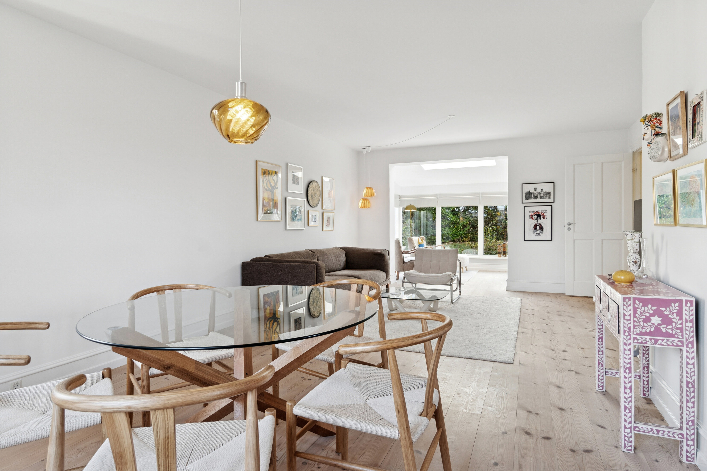 Fremhævet spisestue billede i fuldskærmstilstand. Billede af Kalundborgvej 164, 4300 Holbæk