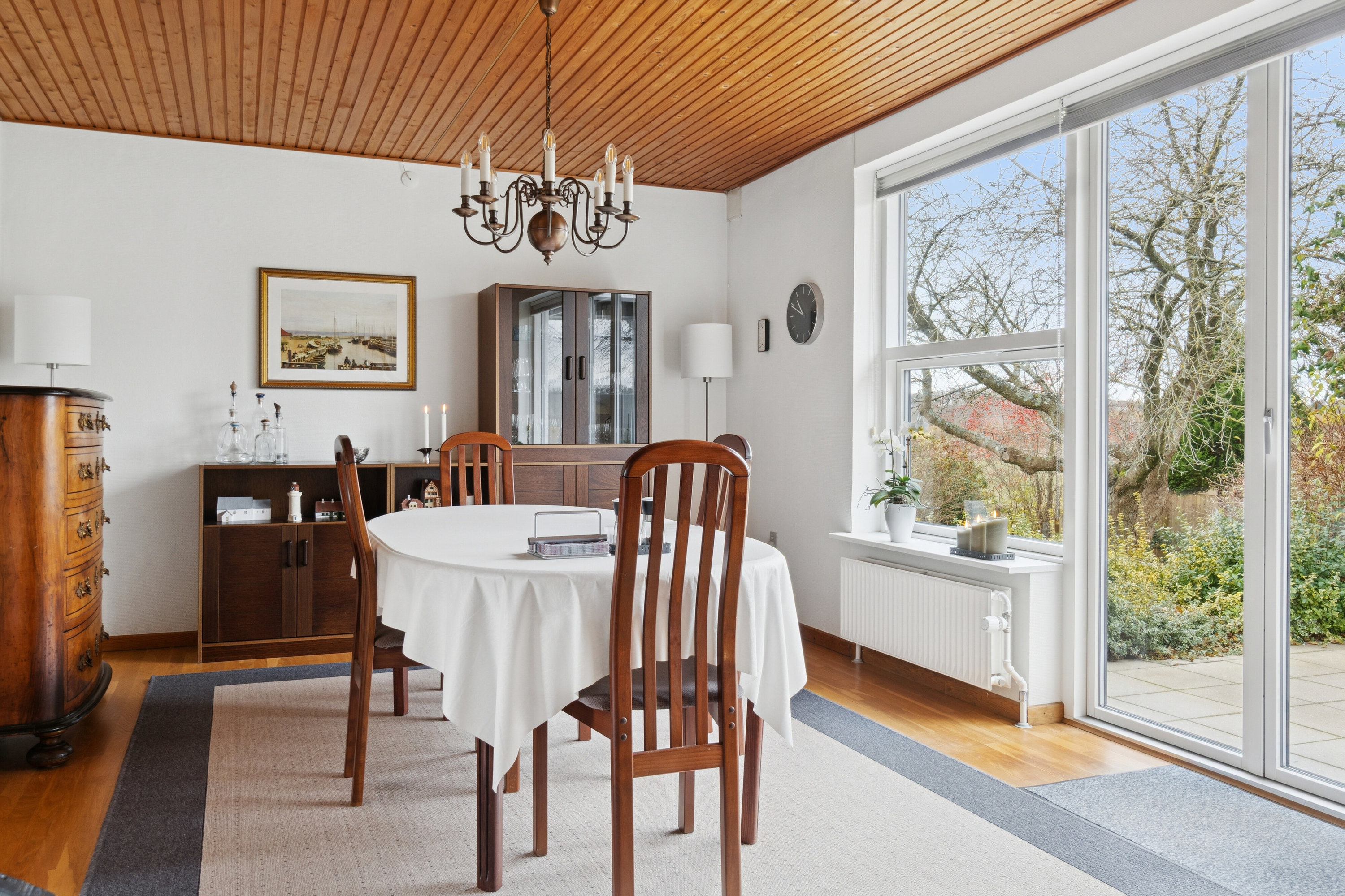 Fremhævet spisestue billede i fuldskærmstilstand. Billede af Præsteengen 27, Rønnebæk, 4700 Næstved
