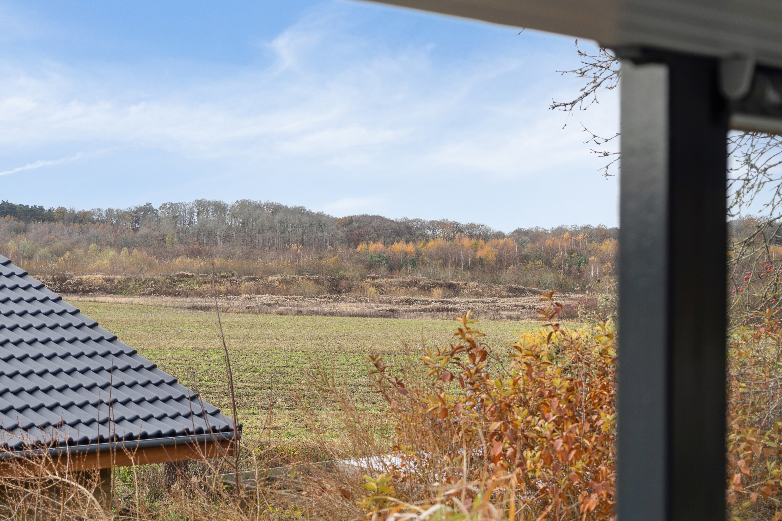 Fremhævet udsigt fra altan billede i fuldskærmstilstand. Billede af Præsteengen 27, Rønnebæk, 4700 Næstved