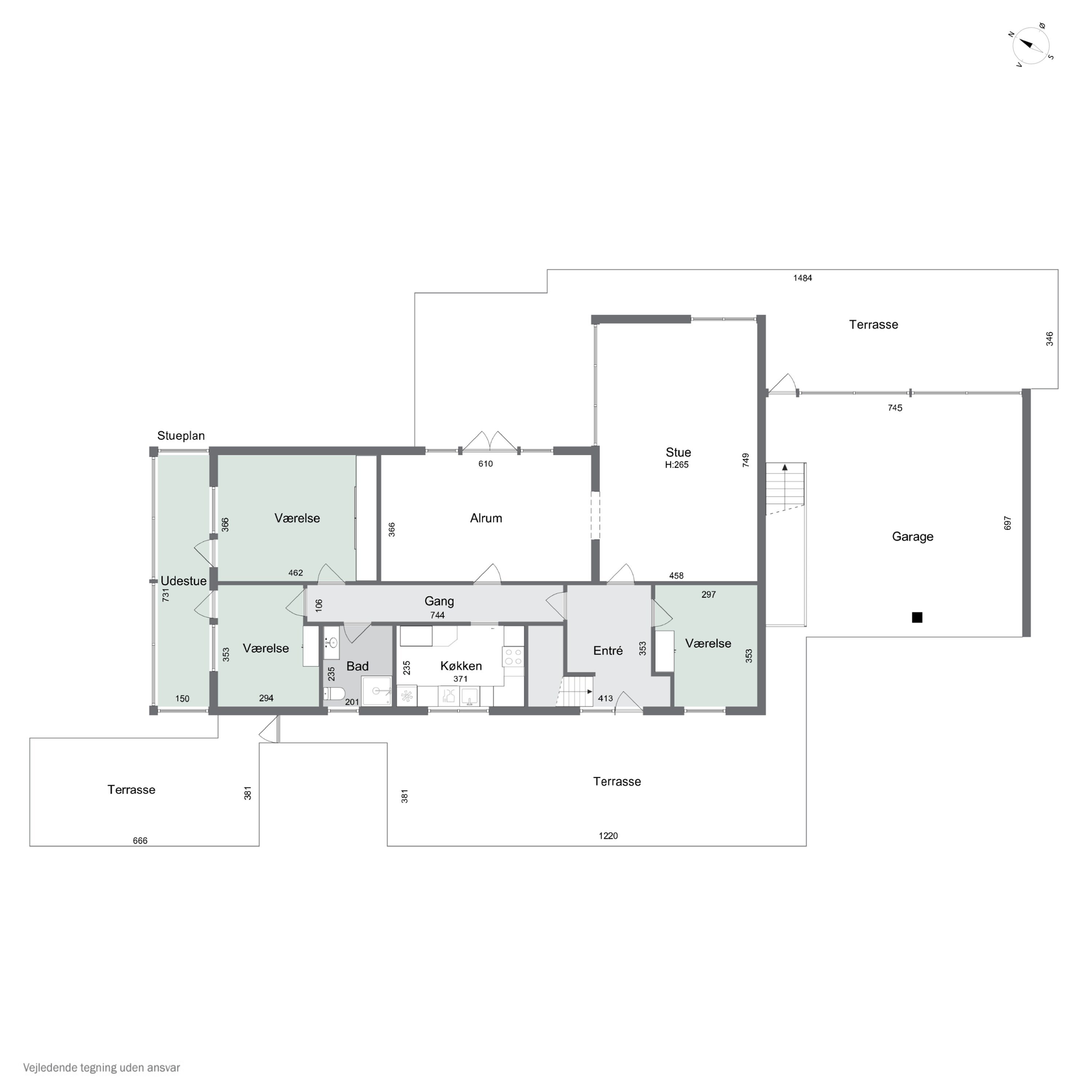 Plantegninger billede af Præsteengen 27, Rønnebæk, 4700 Næstved