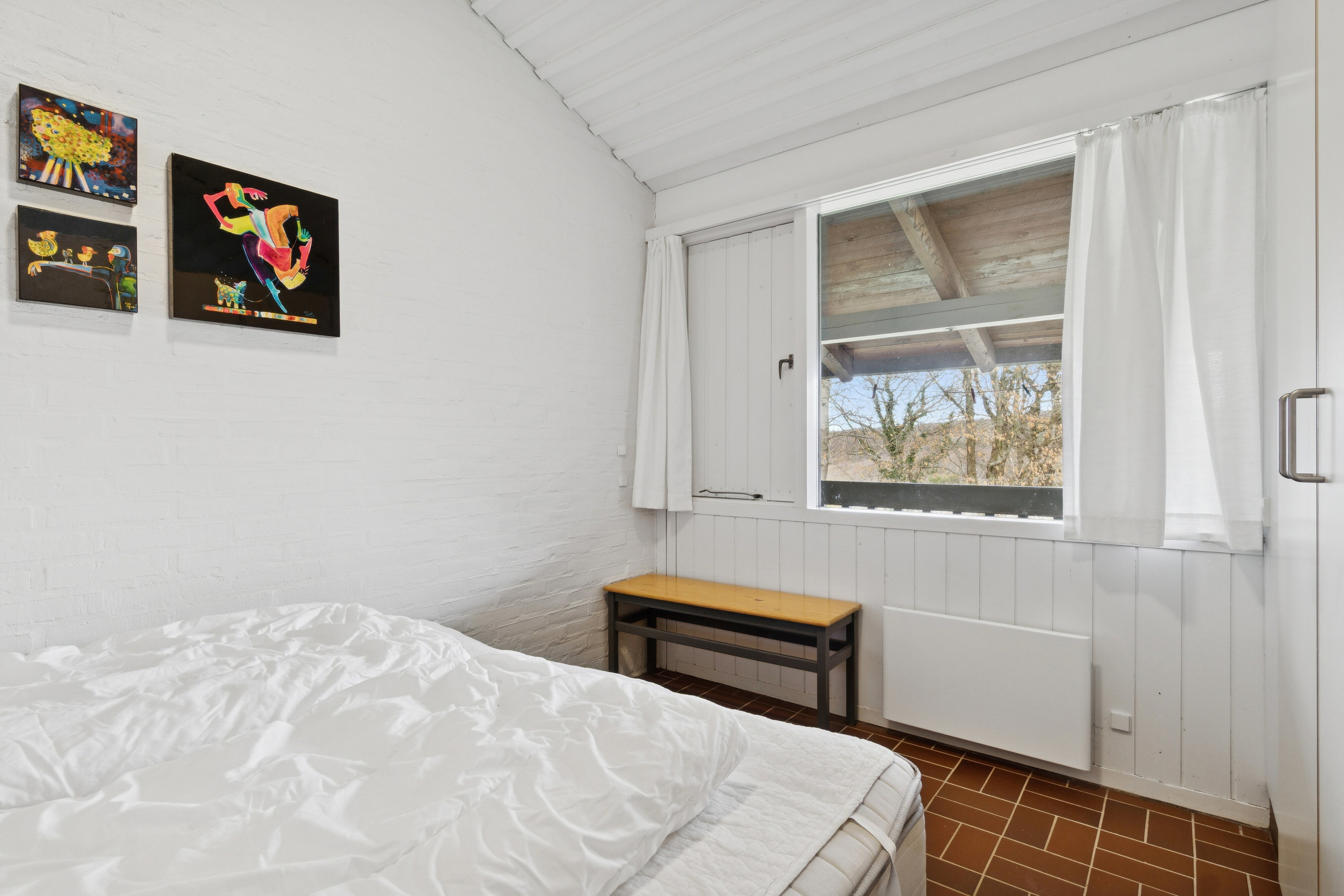 Fremhævet soveværelse billede i fuldskærmstilstand. Billede af Langebjergvej 62, 27., Sandvig, 3770 Allinge