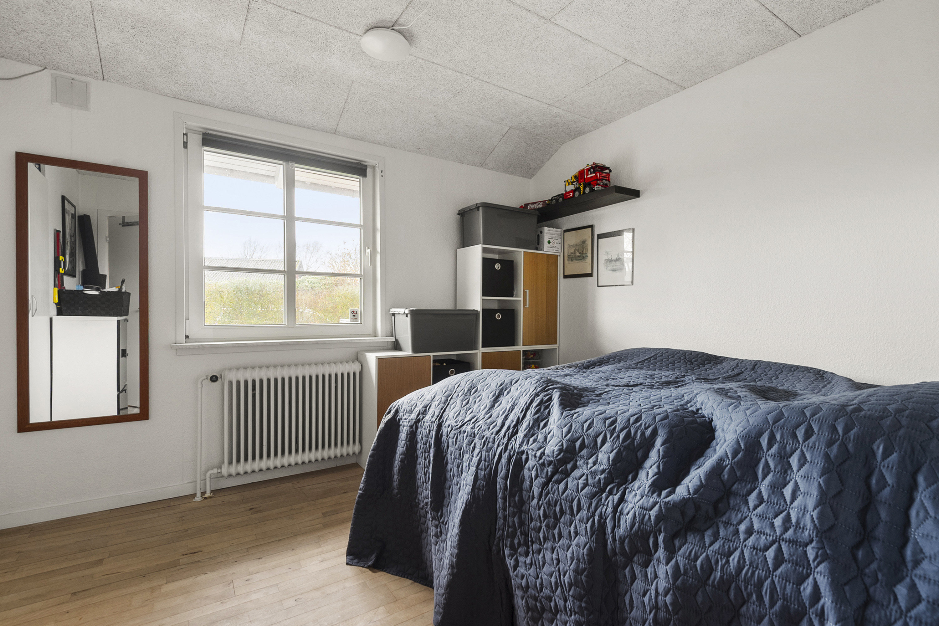 Fremhævet soveværelse billede i fuldskærmstilstand. Billede af Byparken 2, Næsbjerg, 6800 Varde