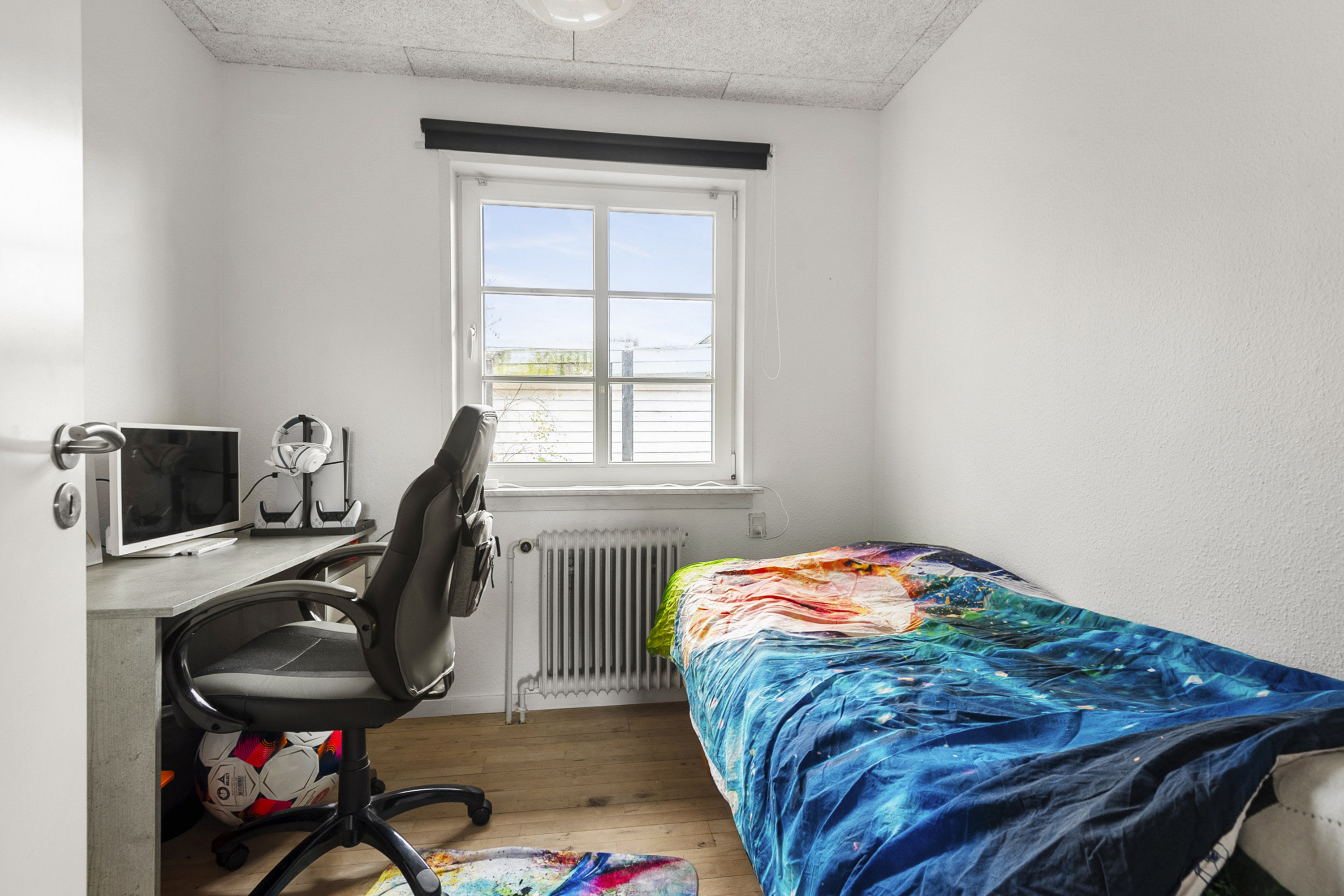 Fremhævet soveværelse billede i fuldskærmstilstand. Billede af Byparken 2, Næsbjerg, 6800 Varde