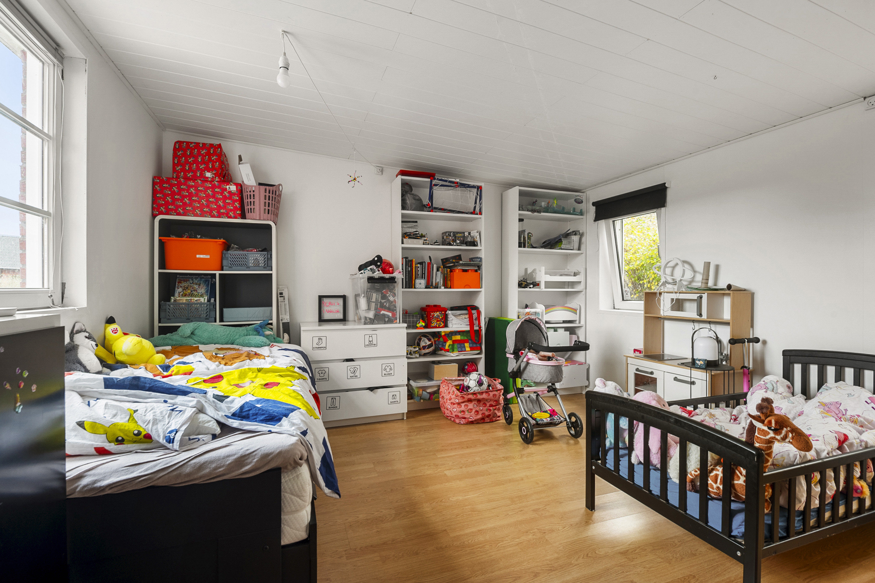 Fremhævet soveværelse billede i fuldskærmstilstand. Billede af Byparken 2, Næsbjerg, 6800 Varde