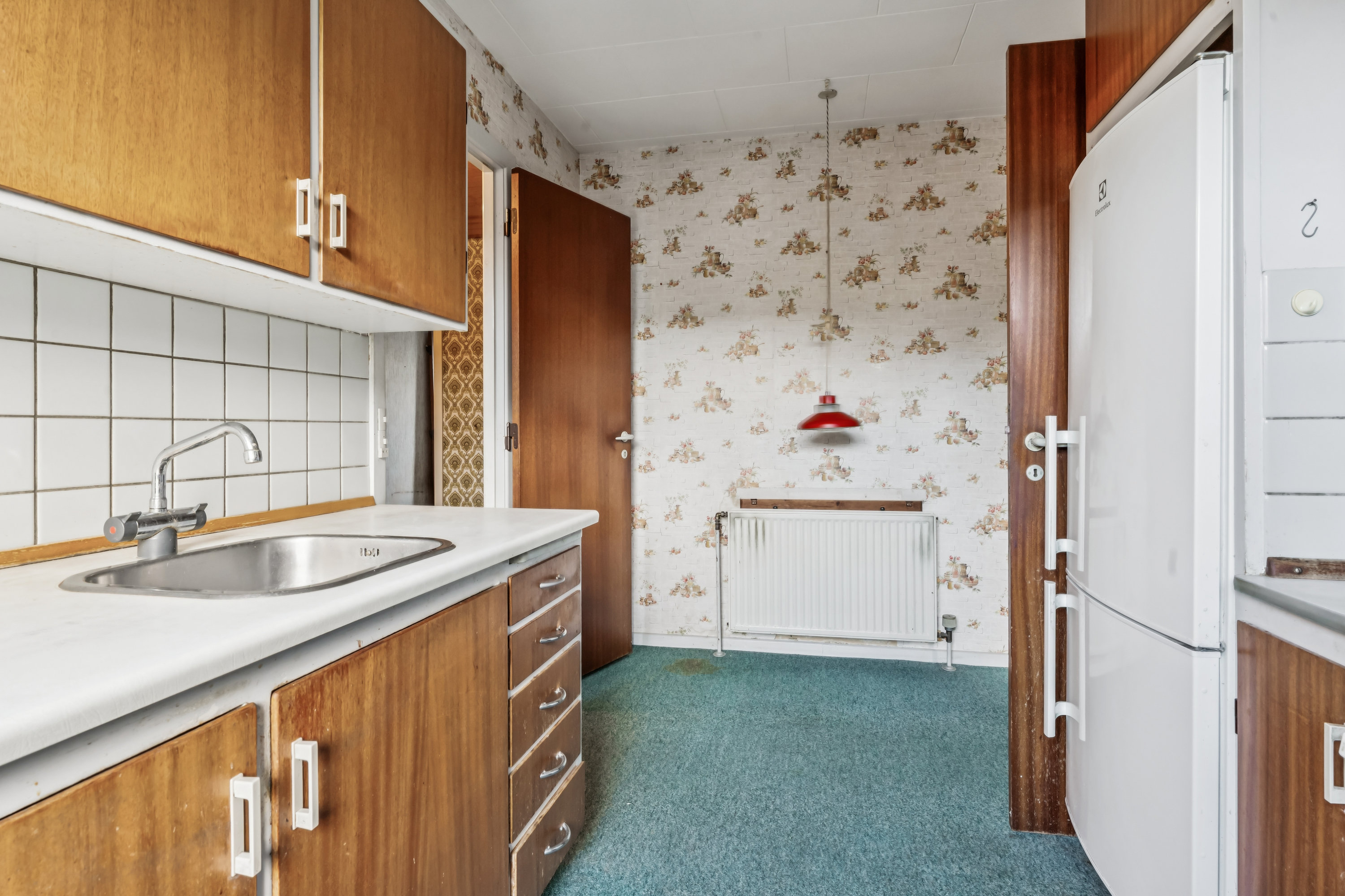 Fremhævet køkken billede i fuldskærmstilstand. Billede af Bavnebakken 37, 9530 Støvring