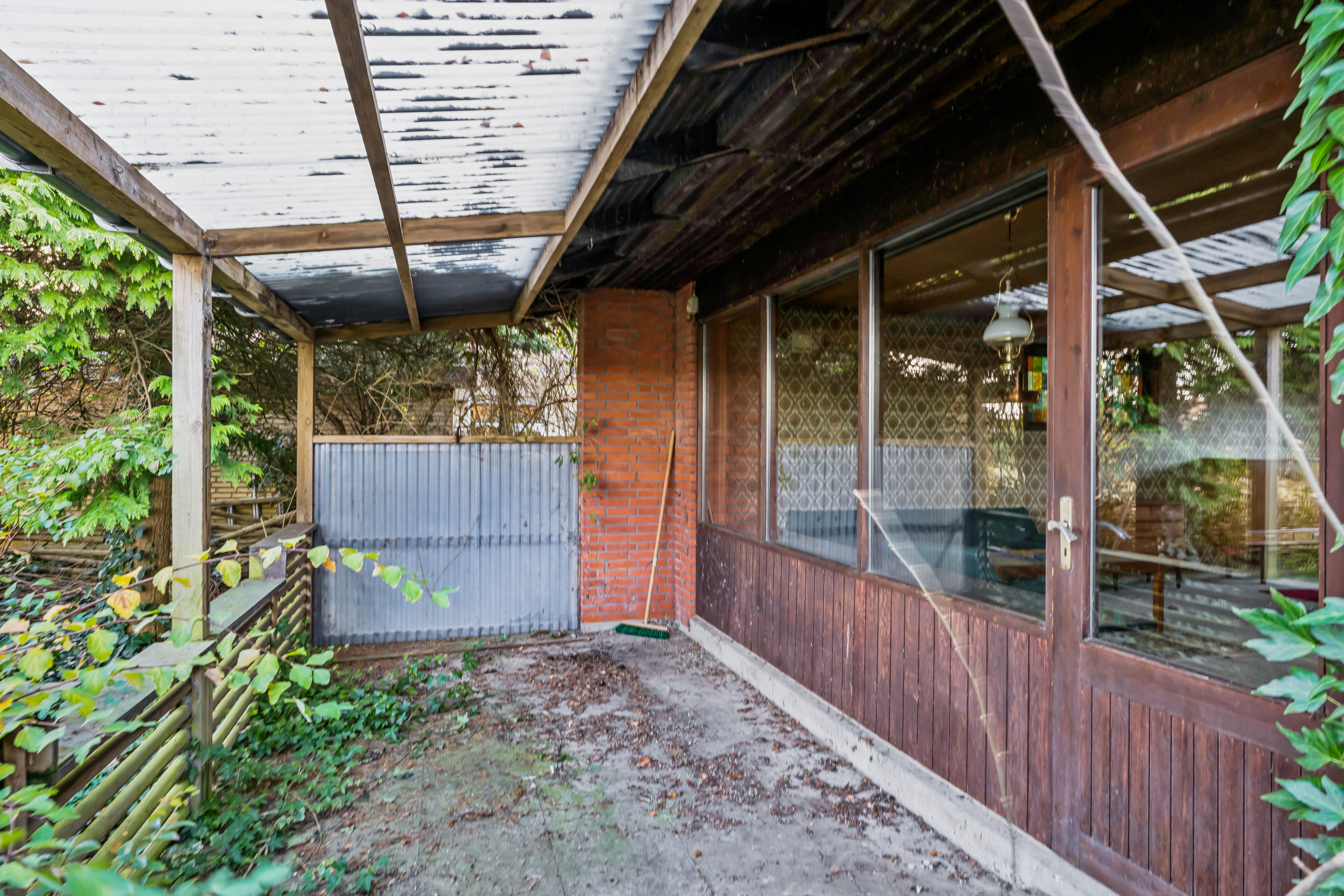 Fremhævet overdækket terrasse billede i fuldskærmstilstand. Billede af Bavnebakken 37, 9530 Støvring