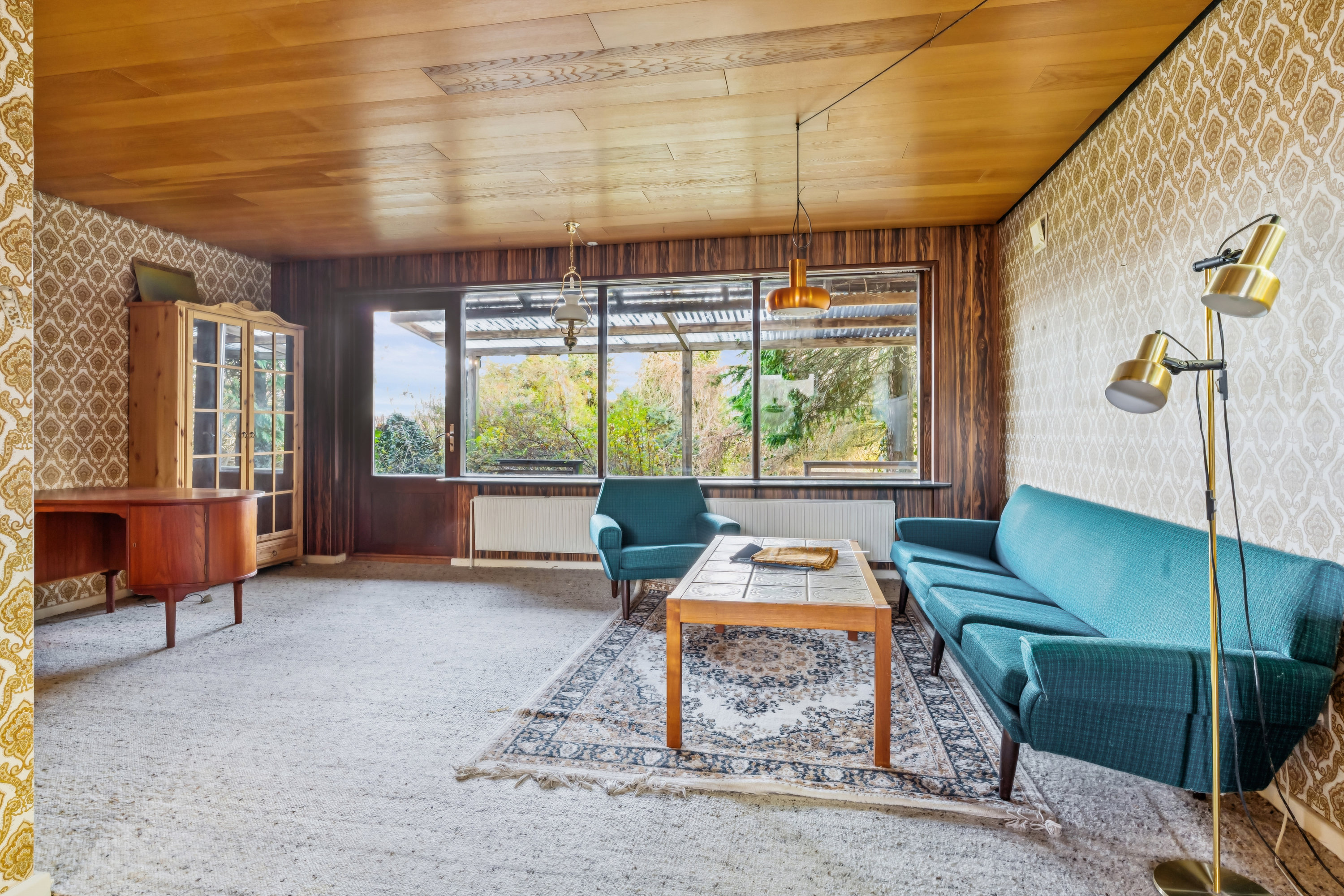 Fremhævet stue billede i fuldskærmstilstand. Billede af Bavnebakken 37, 9530 Støvring