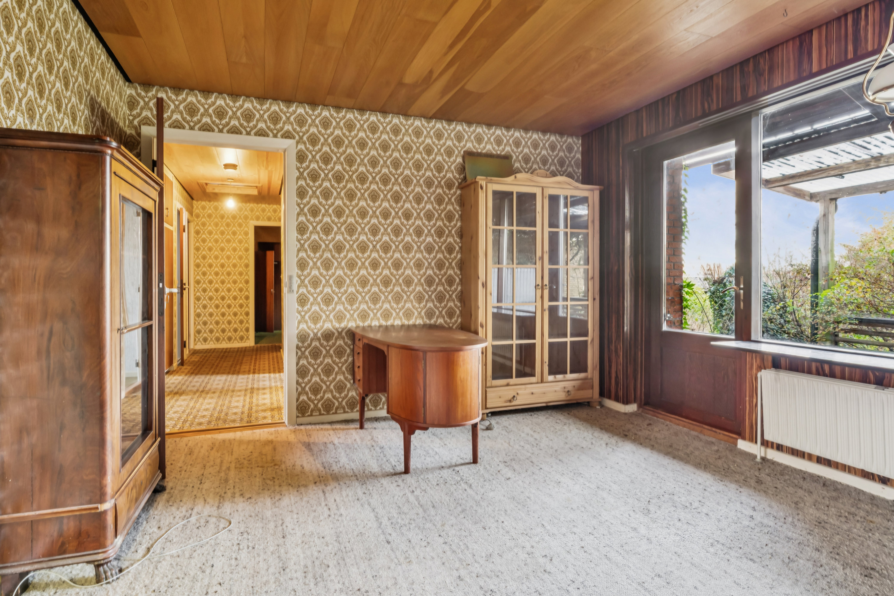 Fremhævet stue billede i fuldskærmstilstand. Billede af Bavnebakken 37, 9530 Støvring