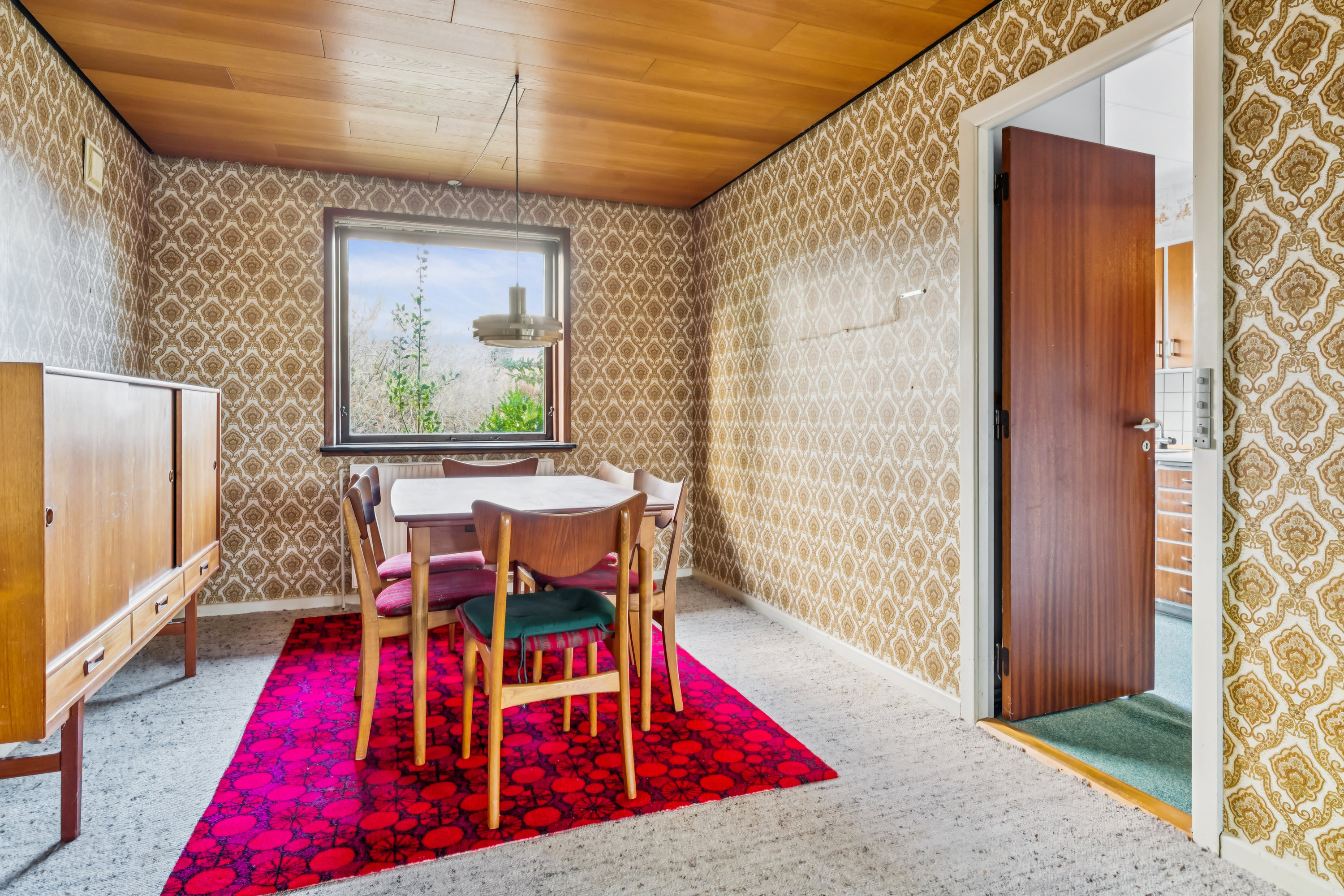 Fremhævet stue billede i fuldskærmstilstand. Billede af Bavnebakken 37, 9530 Støvring