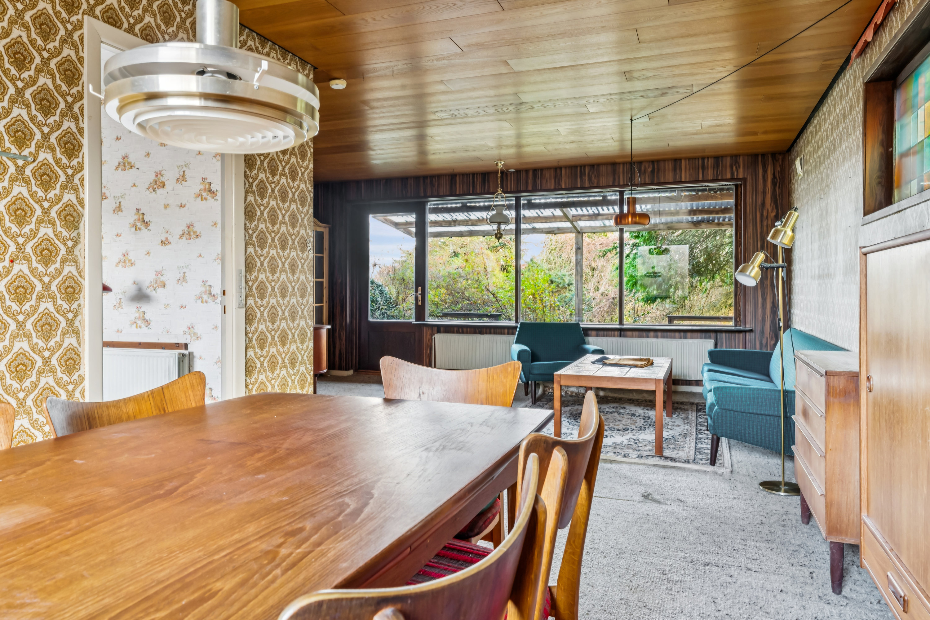 Fremhævet stue billede i fuldskærmstilstand. Billede af Bavnebakken 37, 9530 Støvring