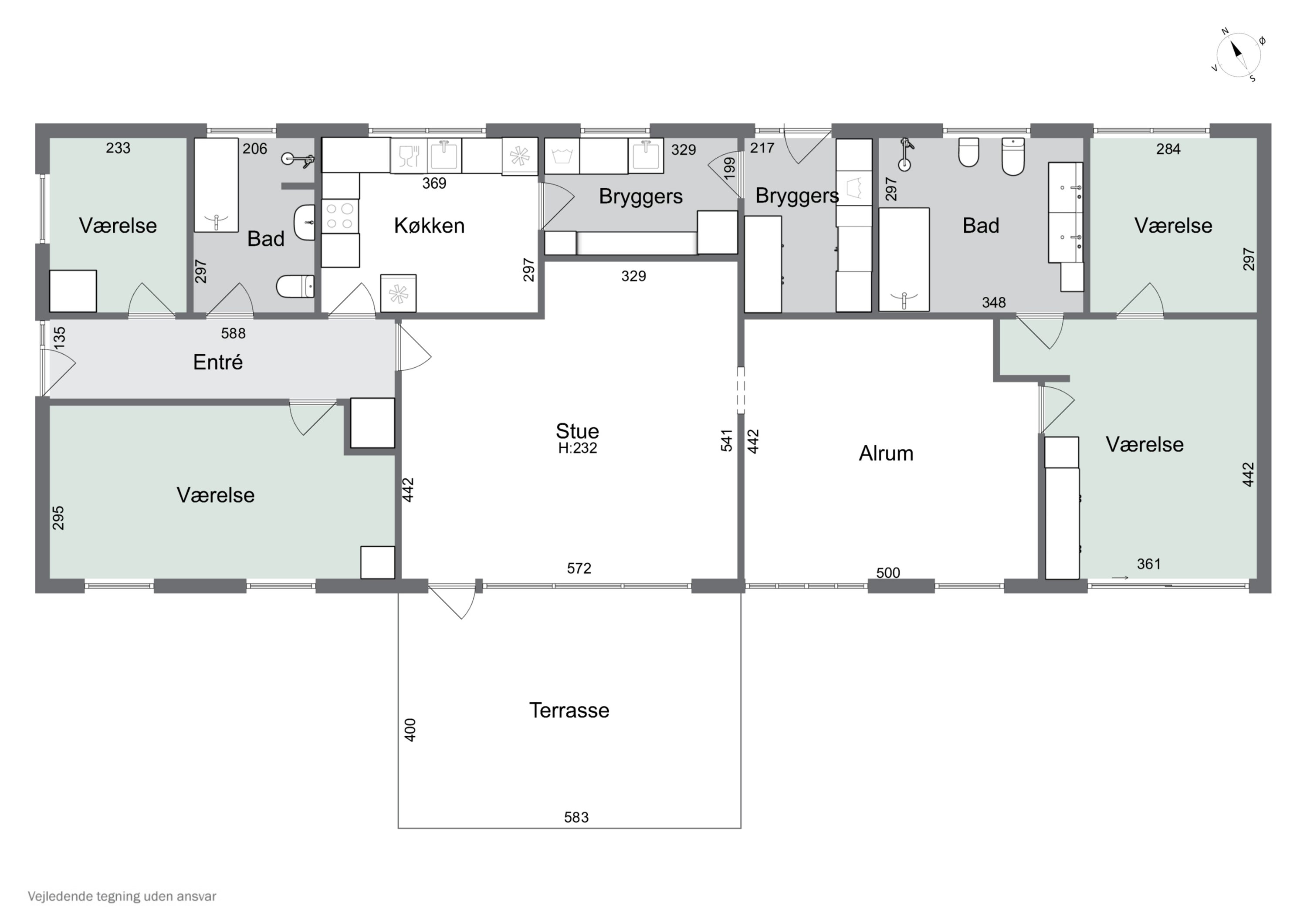 Plantegninger billede af Hækkehusvej 16, Bellinge, 5250 Odense SV
